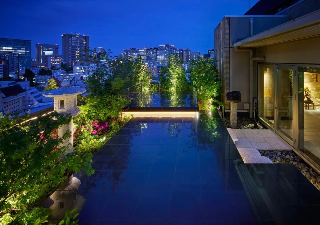 Balcony/Terrace in Hotel Niwa Tokyo