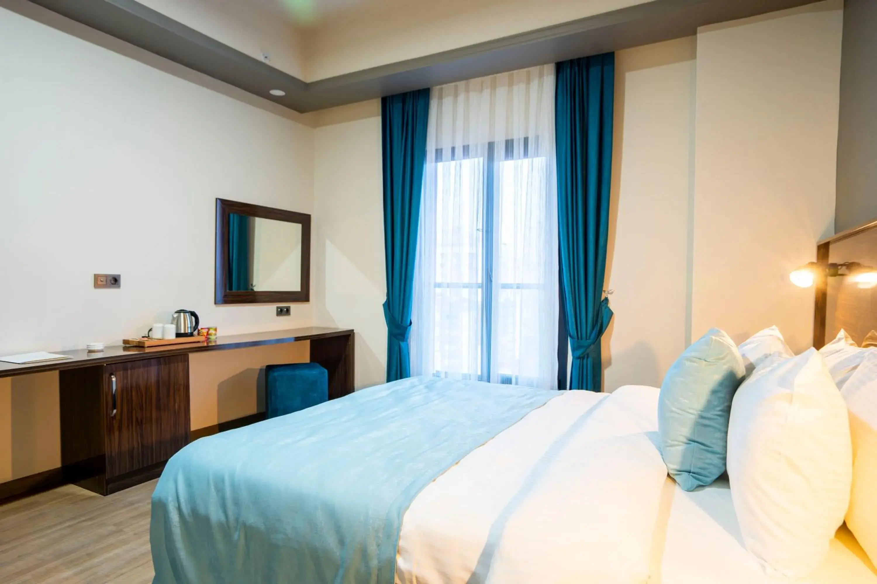 Bed in Mugwort Hotel & Spa Bed in Mugwort Hotel & Spa