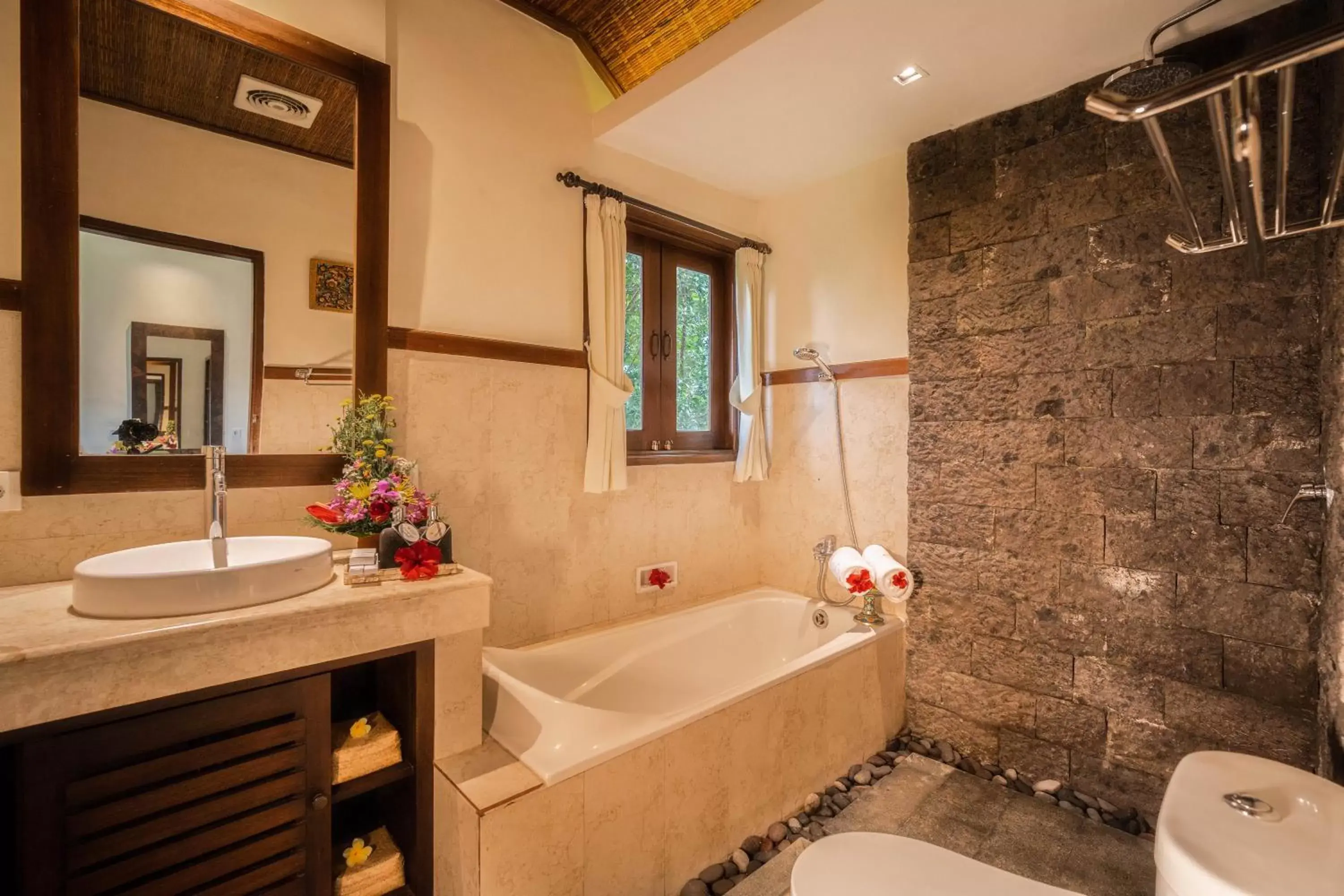 Bathroom in Bliss Ubud Spa Resort