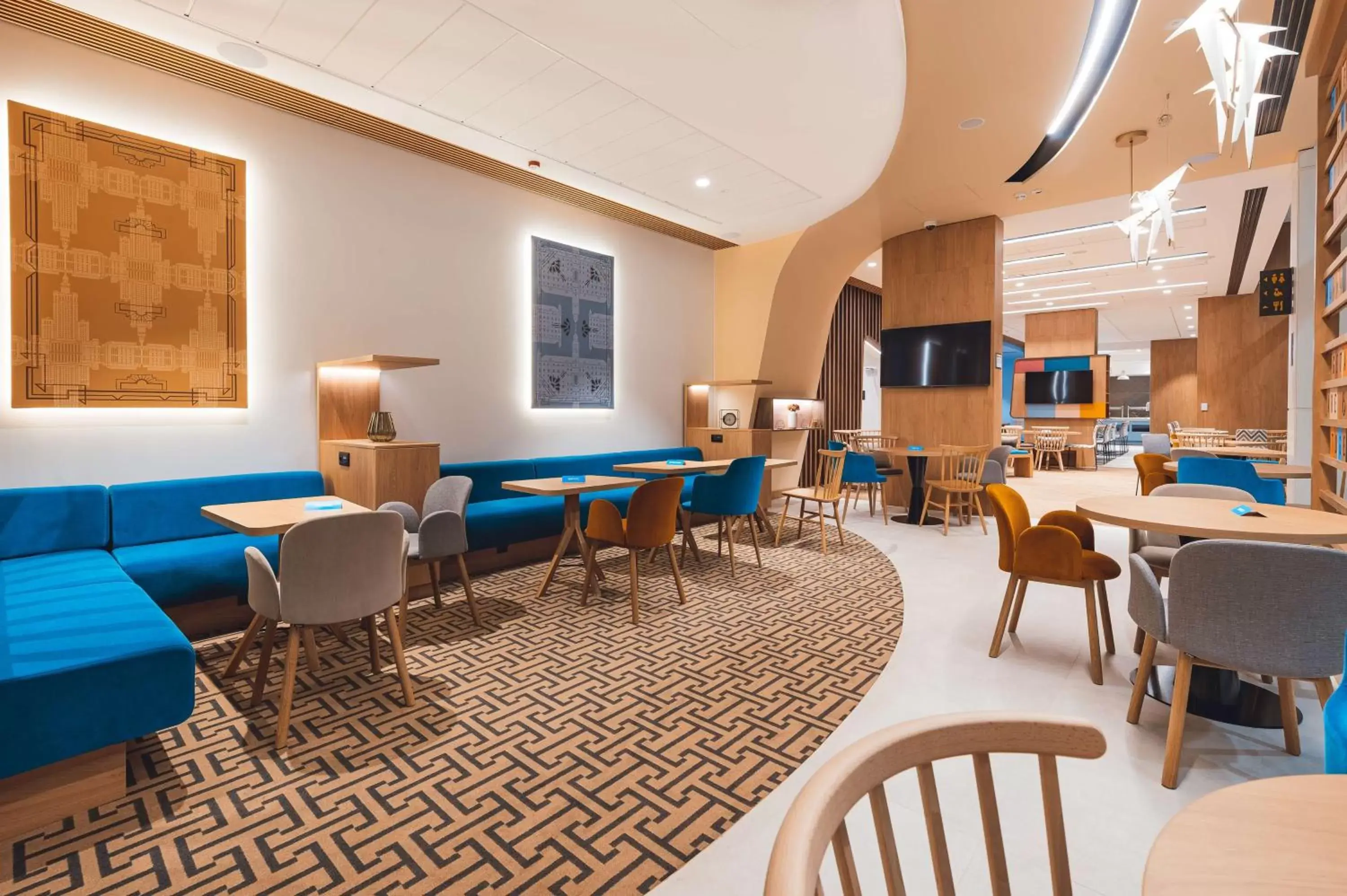 Dining area, Restaurant/Places to Eat in Hampton By Hilton Warsaw Reduta