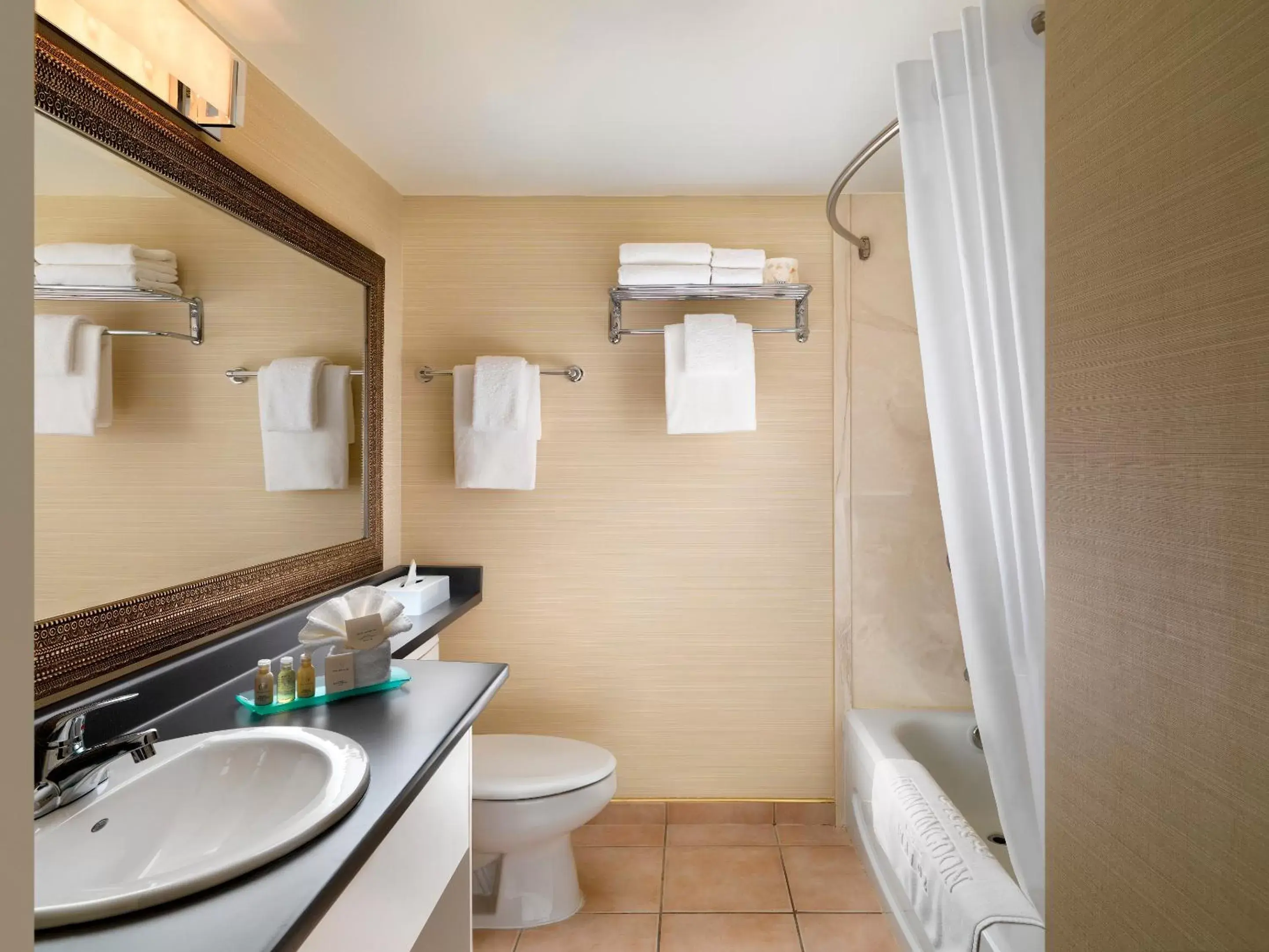 Bathroom in Huntingdon Manor Hotel