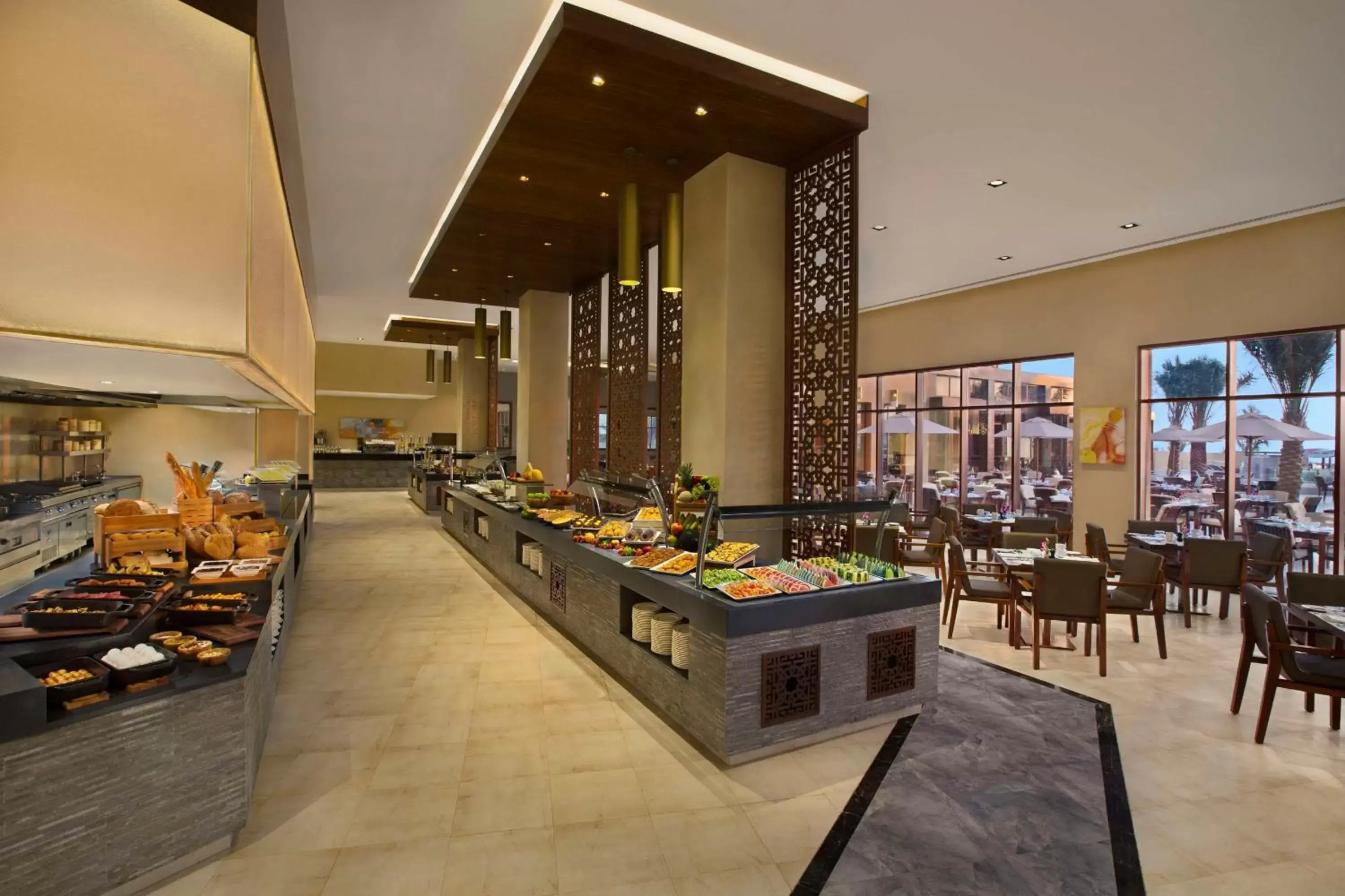 Restaurant/Places to Eat in DoubleTree by Hilton Resort & Spa Marjan Island