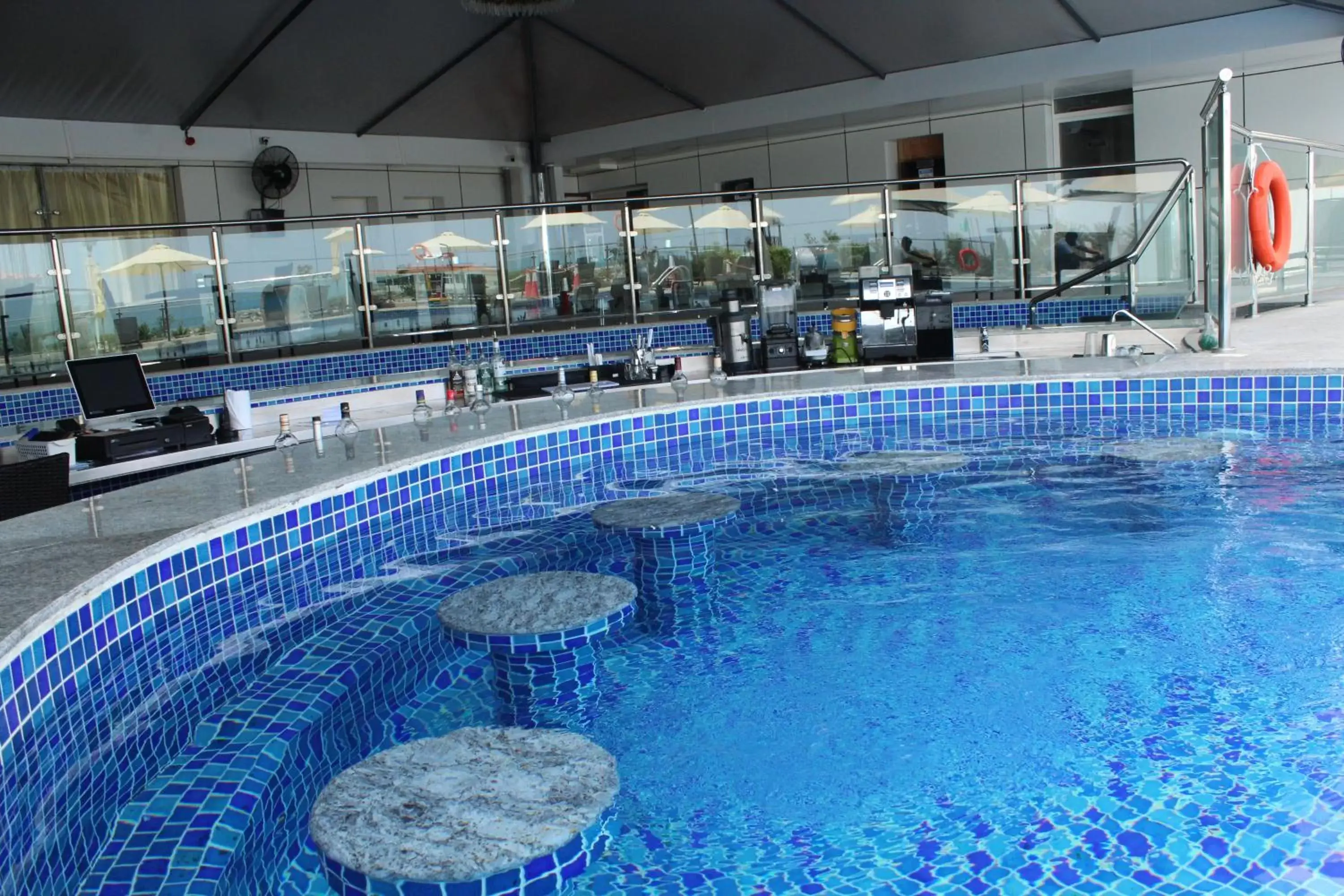Swimming Pool in Mirage Bab Al Bahr Beach Hotel
