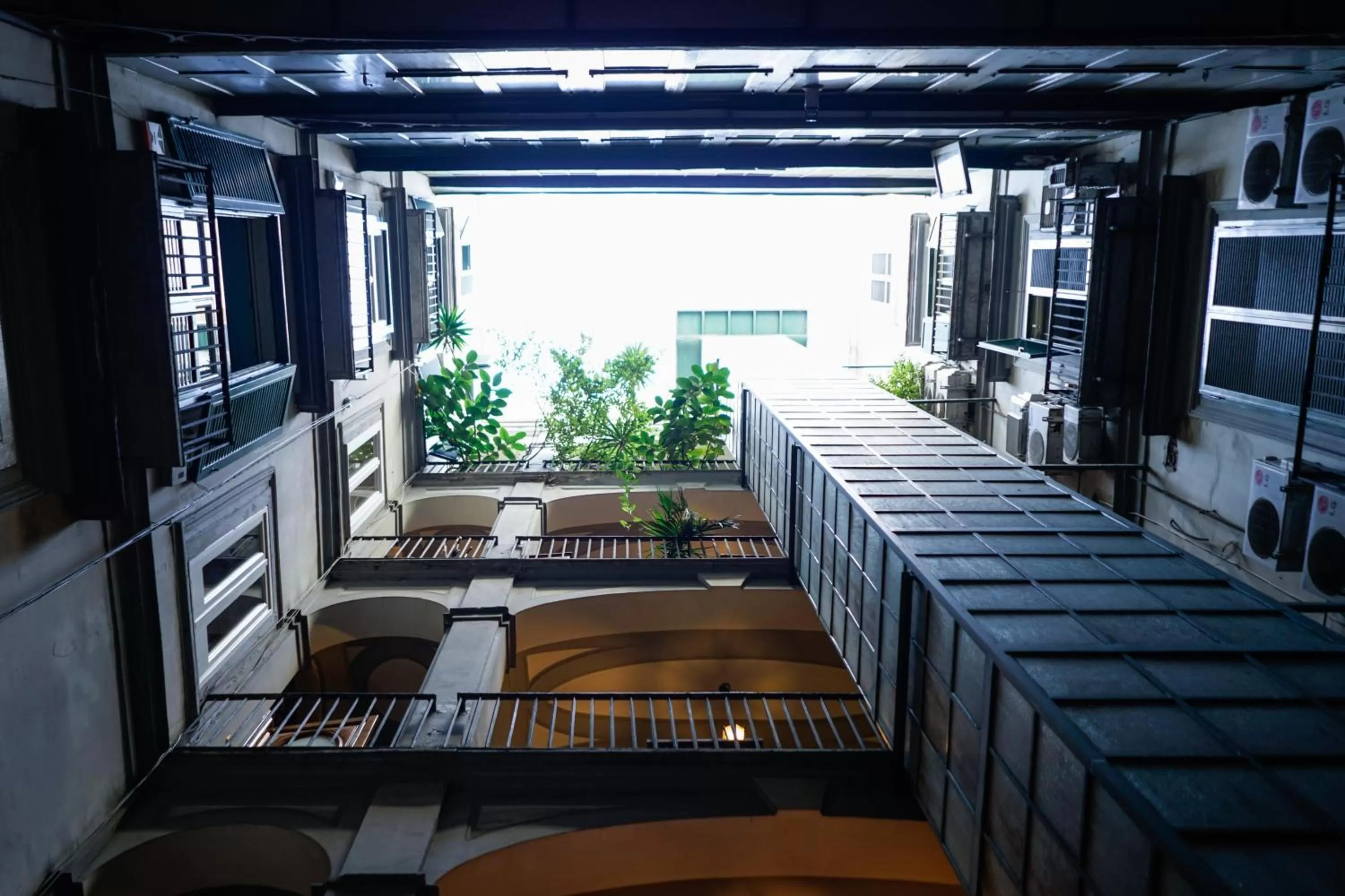 Facade/entrance in Palazzo Toledano