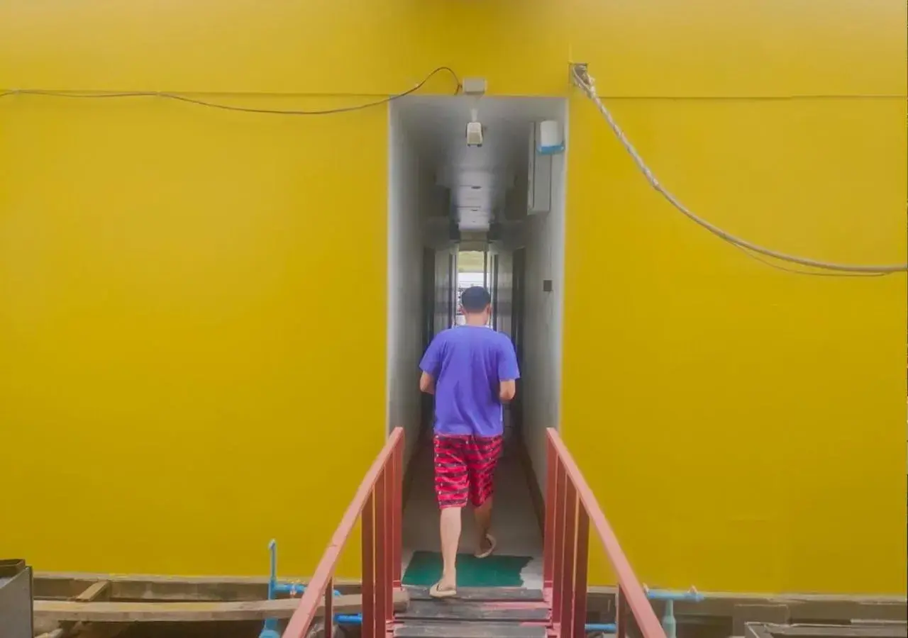 Facade/entrance in Tara Raft Facade/entrance in Tara Raft