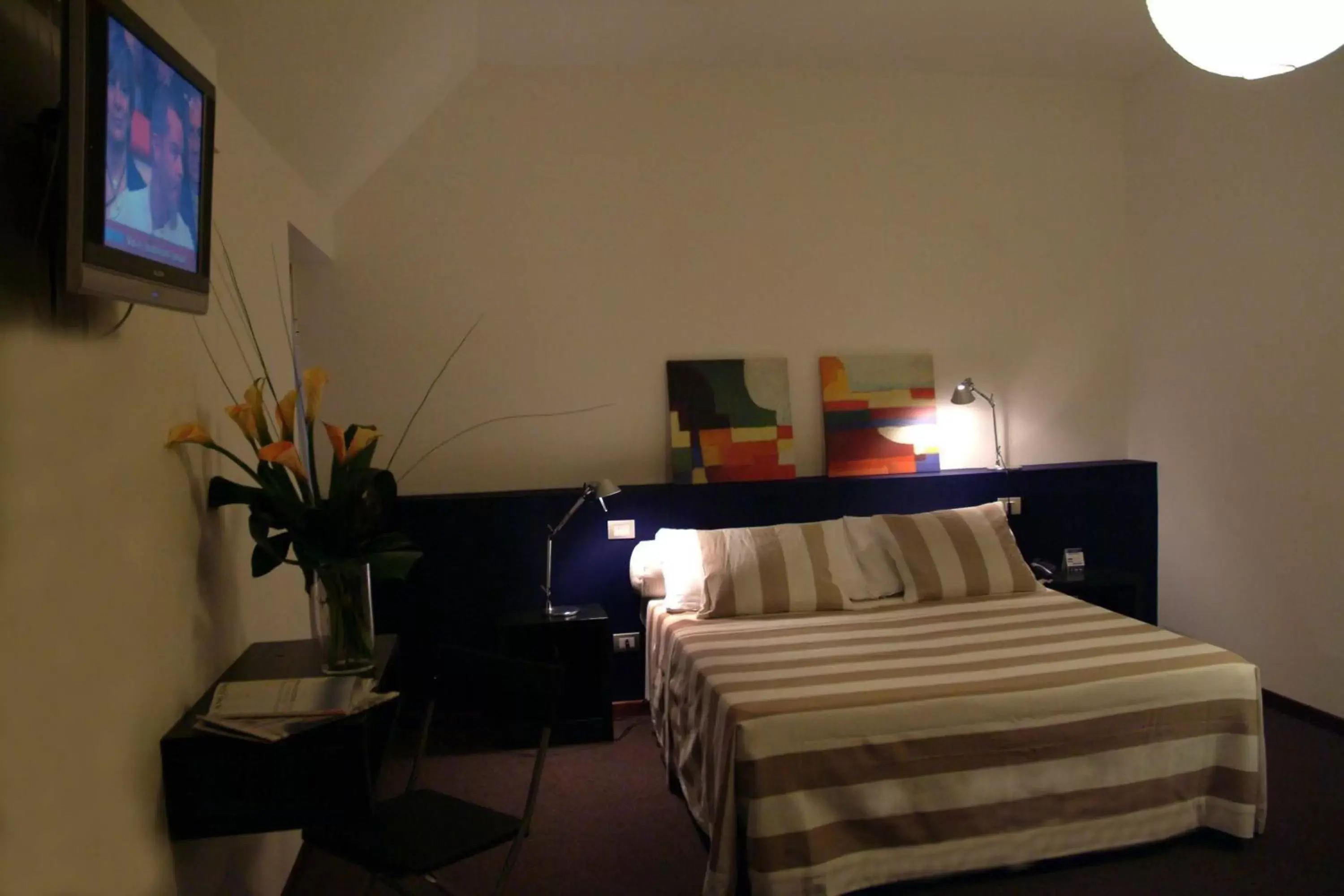 Bed in Hotel Orvieto