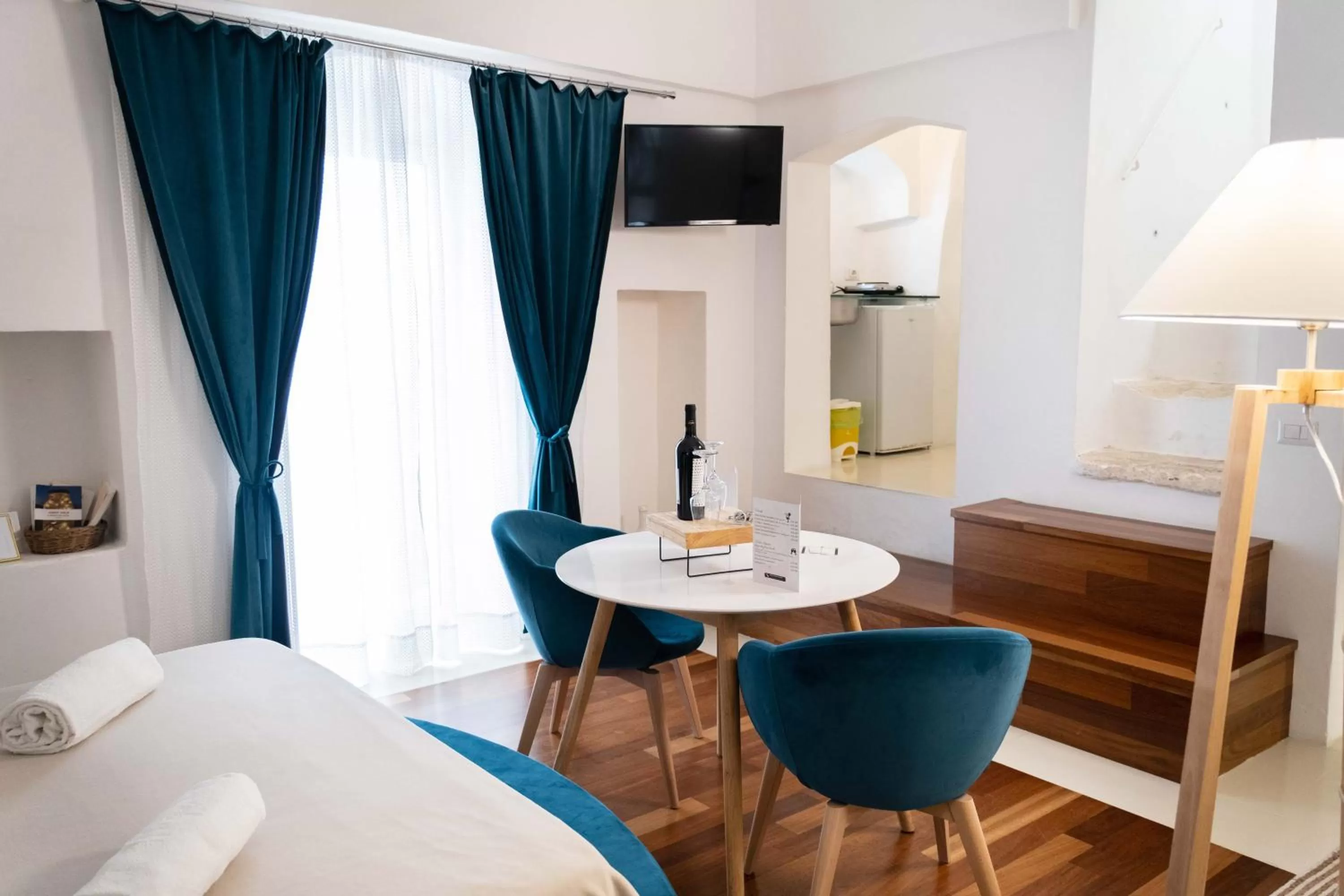 Bed in Dama Bianca Boutique Hotel Ostuni