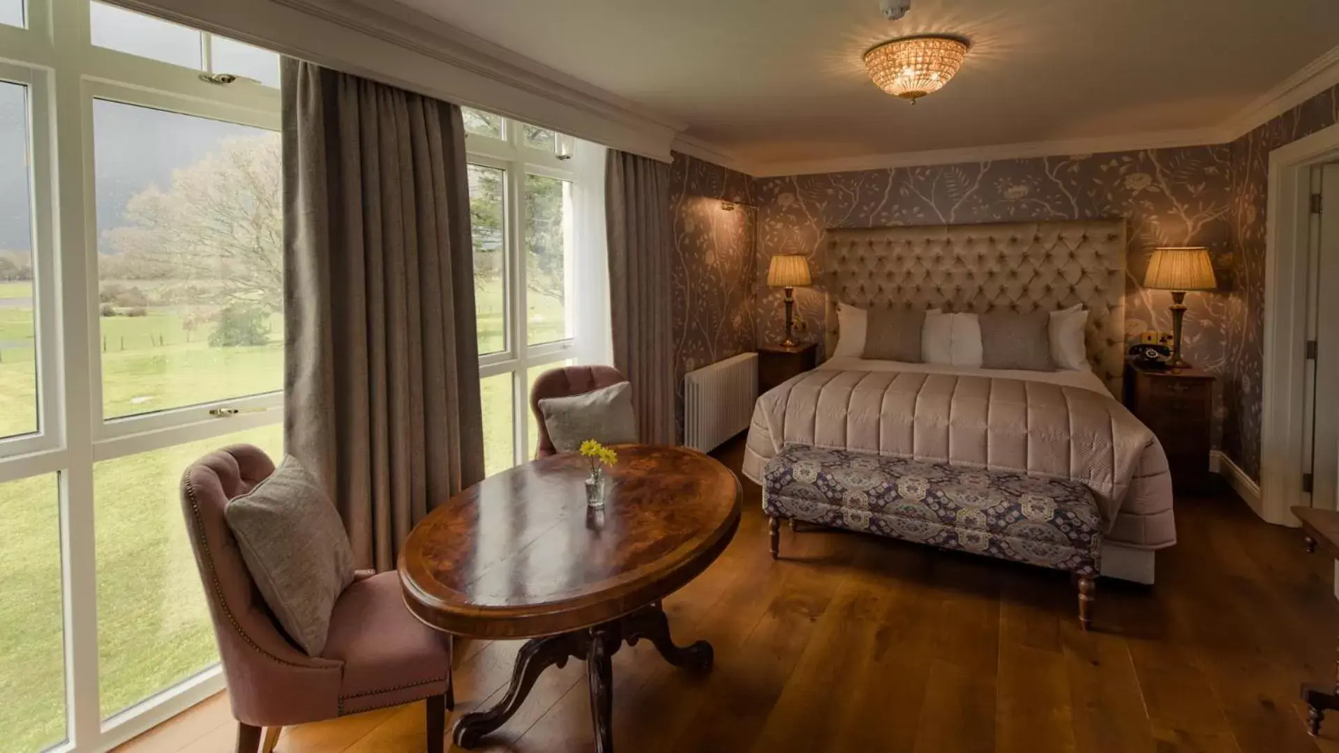 Bedroom in Cahernane House Hotel