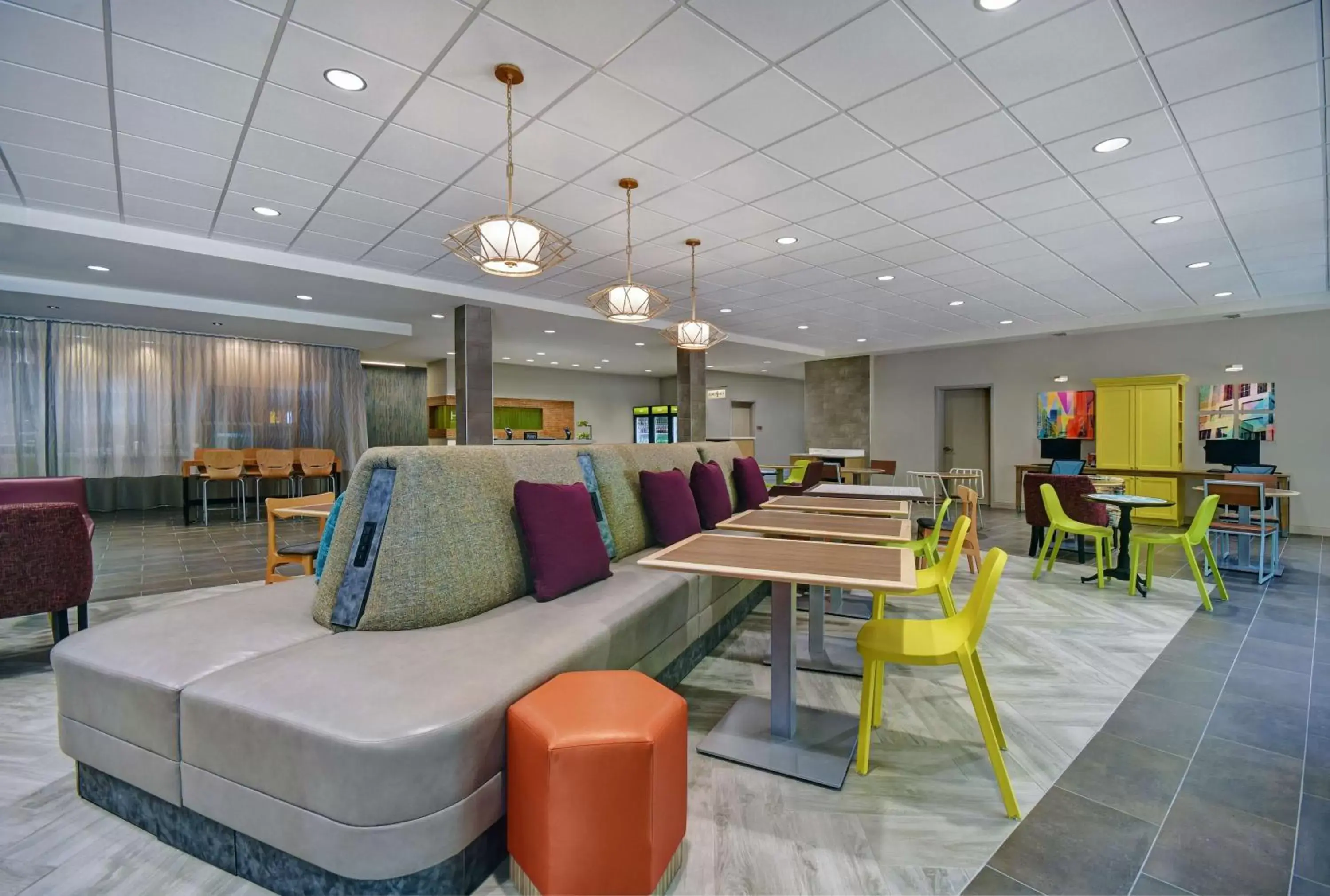 Lobby or reception in Home2 Suites By Hilton Raleigh North I-540