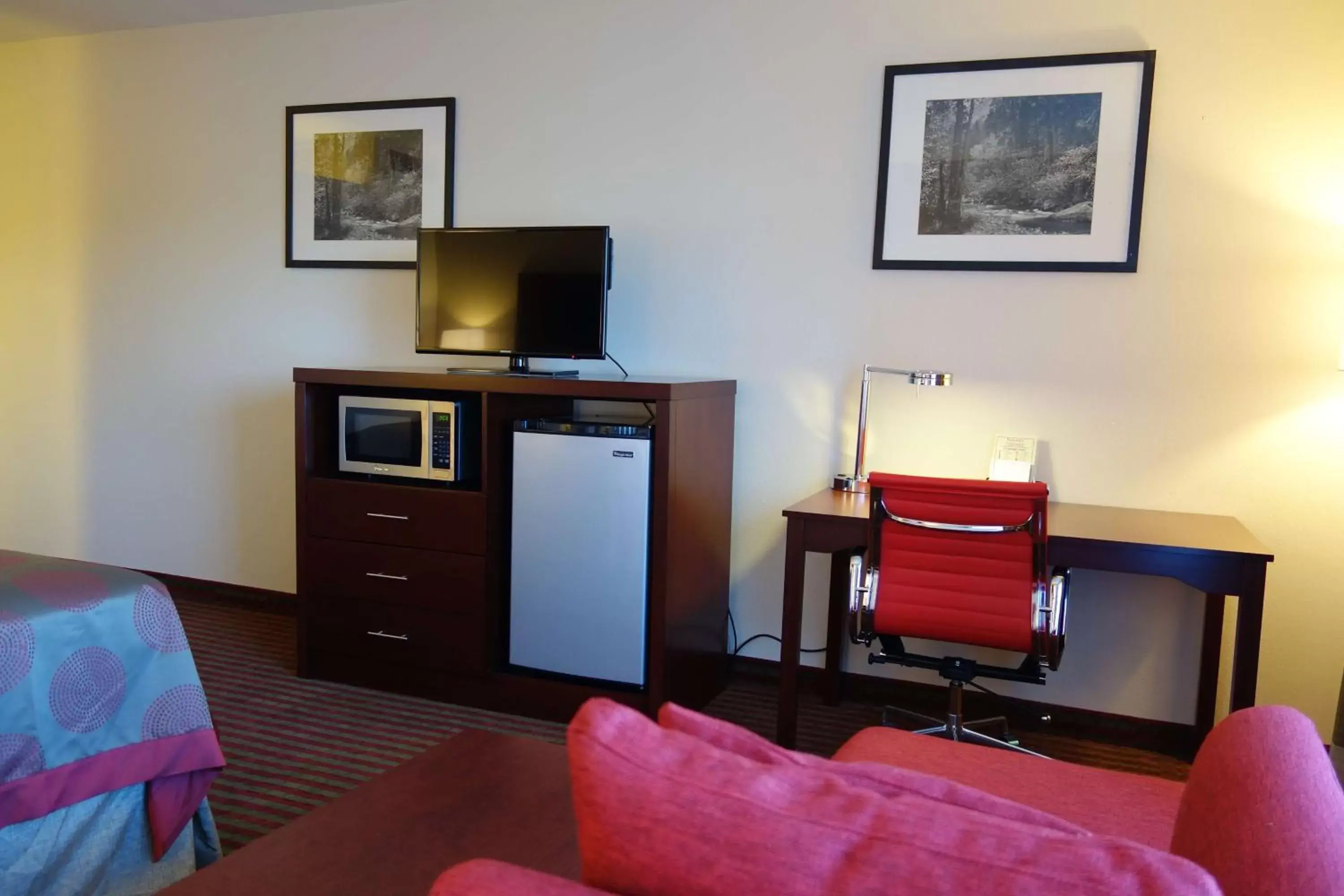 Photo of the whole room, TV/Entertainment Center in Ramada by Wyndham Sacramento