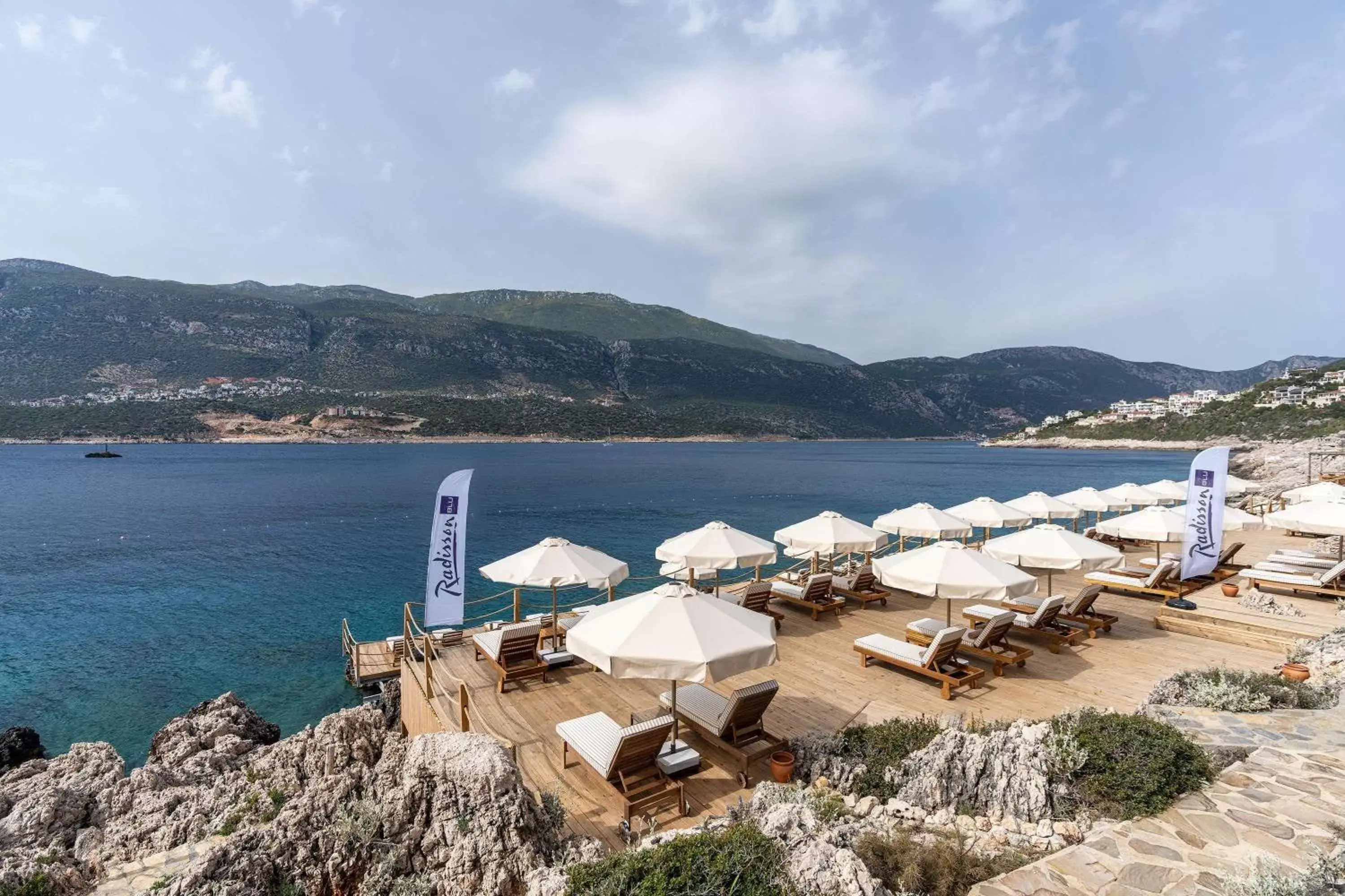 Beach in Radisson Blu Hotel, Kas