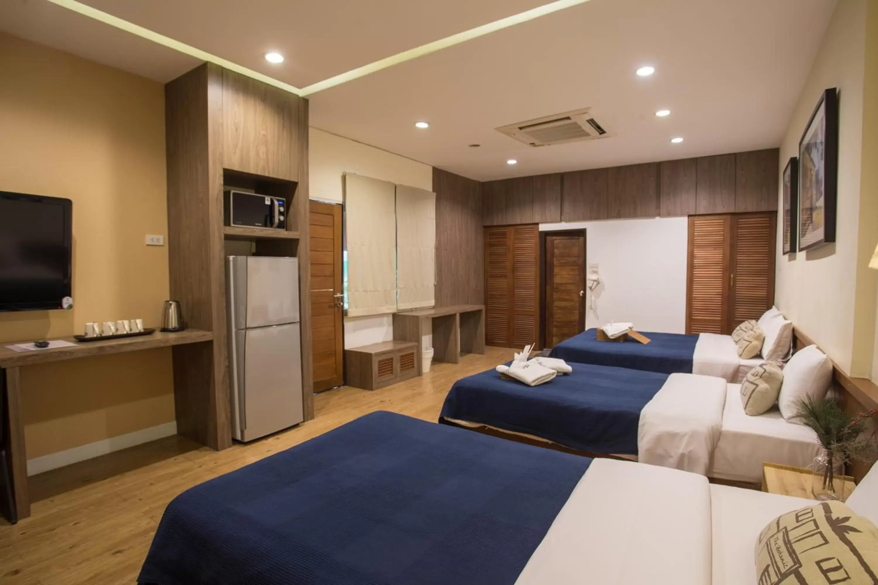 Bed in Botanic Service Room at Impact Muangthongthani - SHA Certified Bed in Botanic Service Room at Impact Muangthongthani - SHA Certified