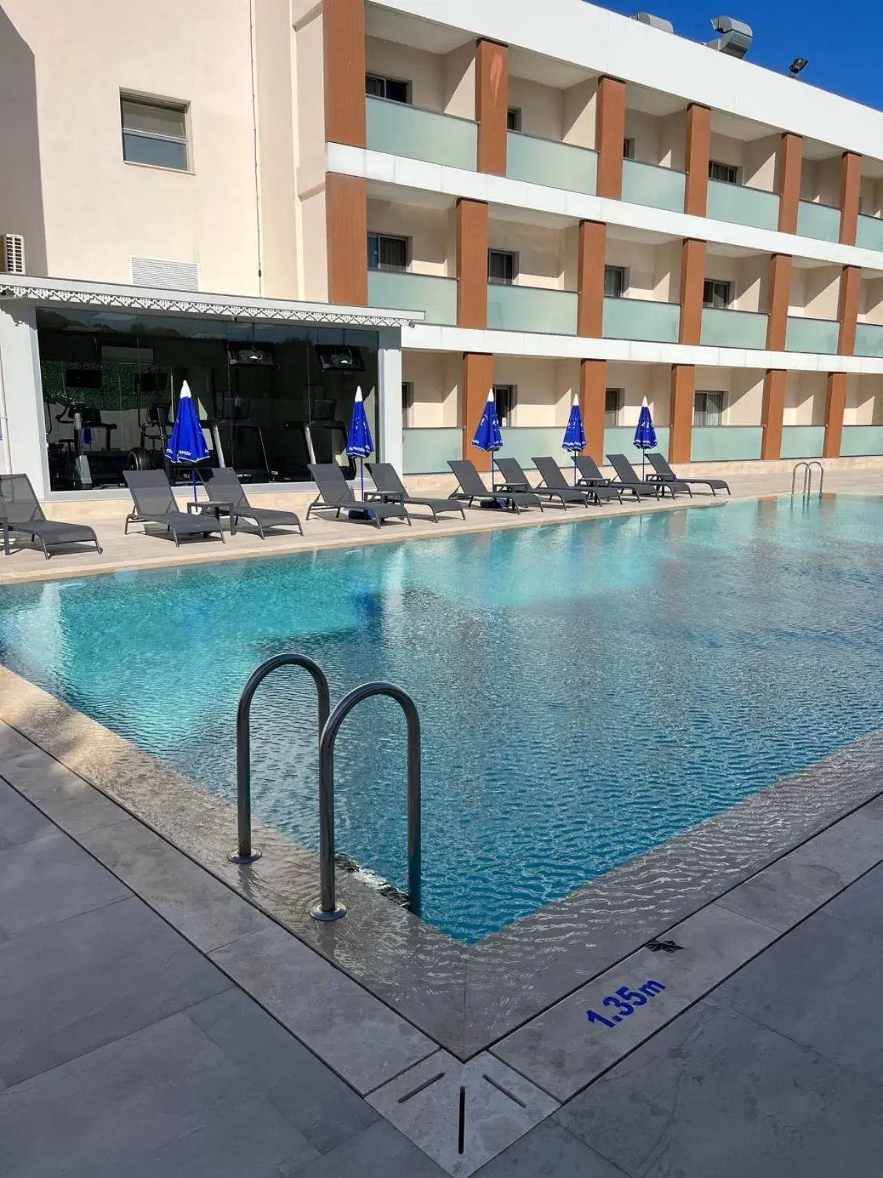 Swimming Pool in Holiday Inn Express Manisa-West, an IHG Hotel