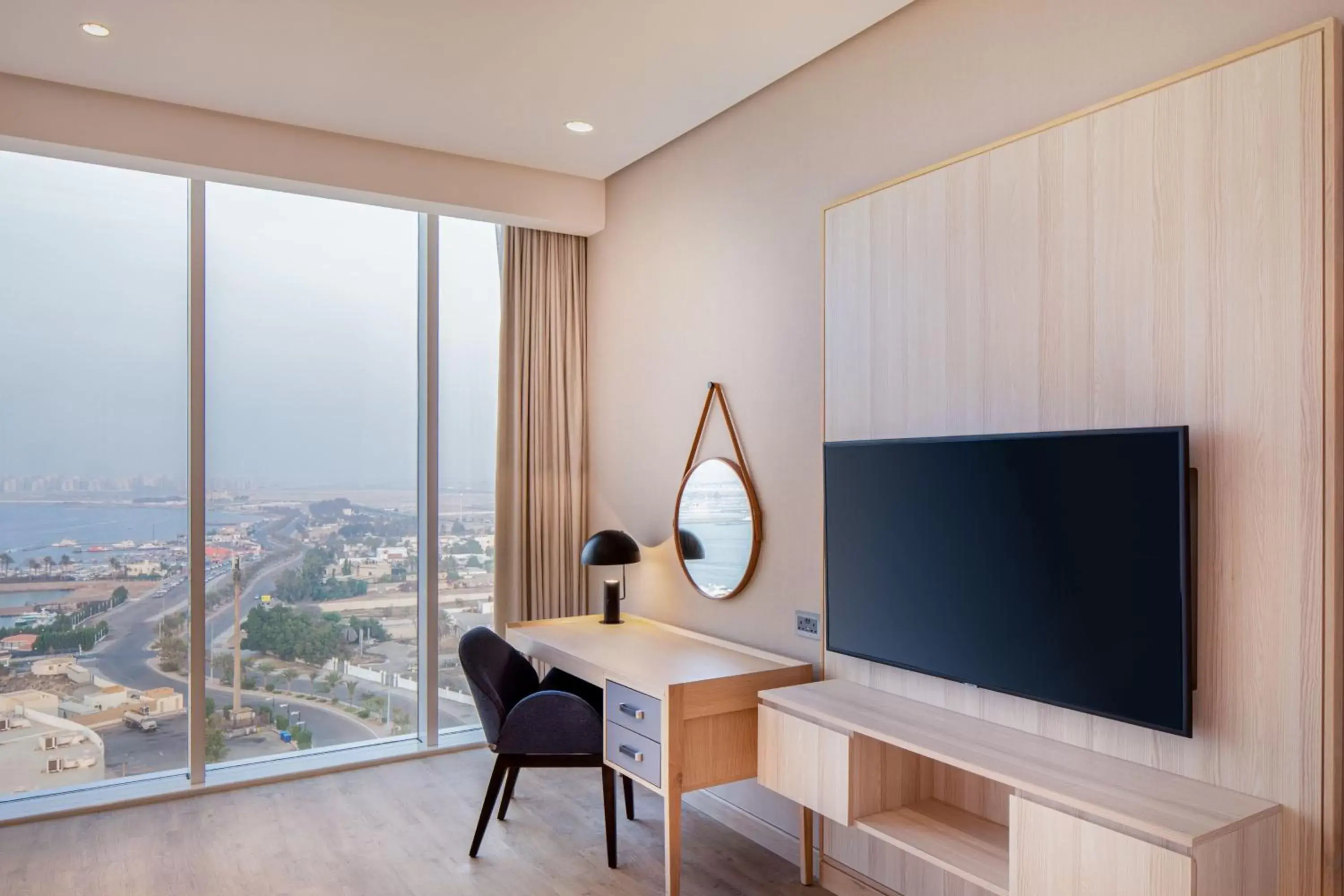 Living room, TV/Entertainment Center in Four Points by Sheraton Jeddah Corniche