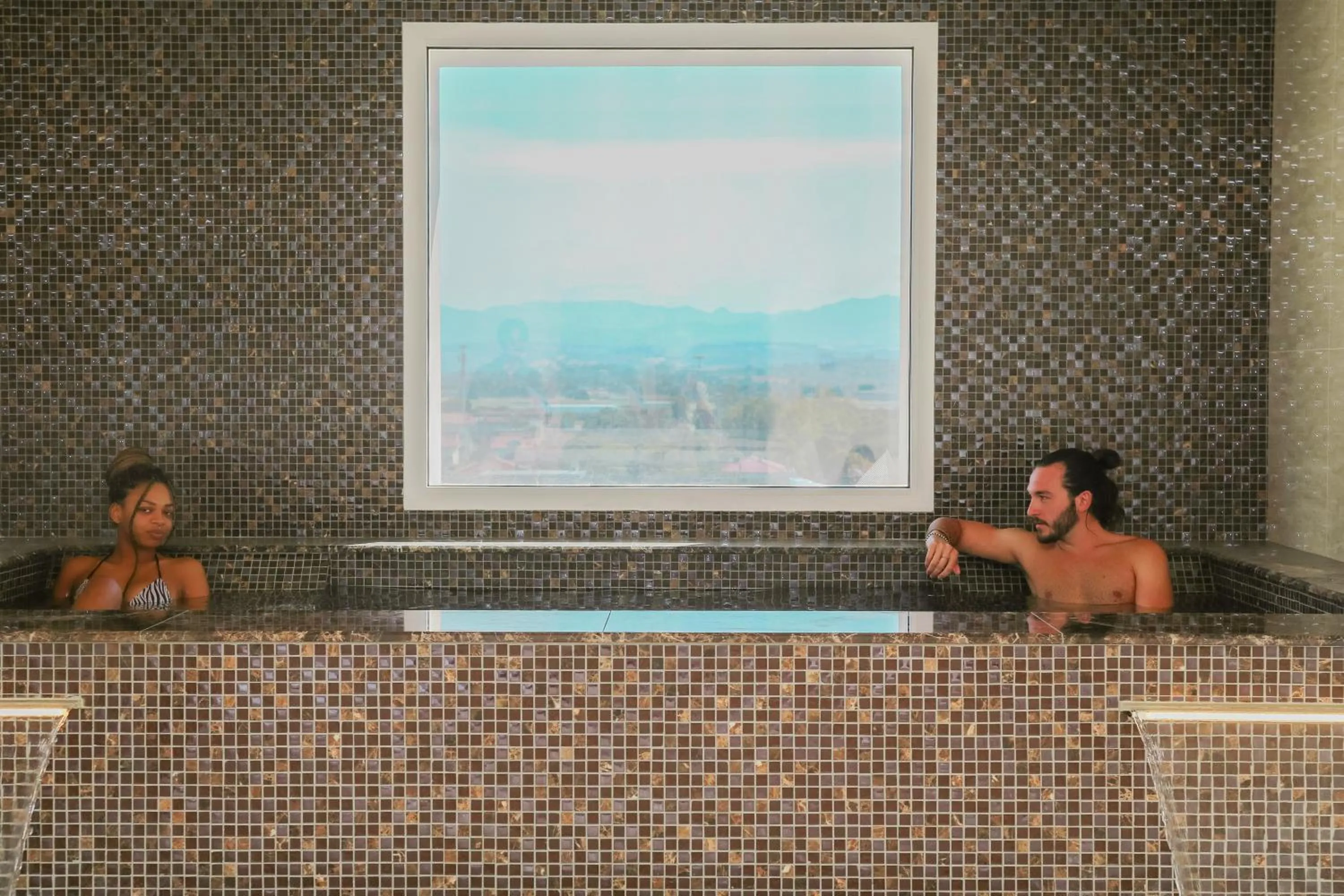 Sauna in Hotel Due Mari & SPA