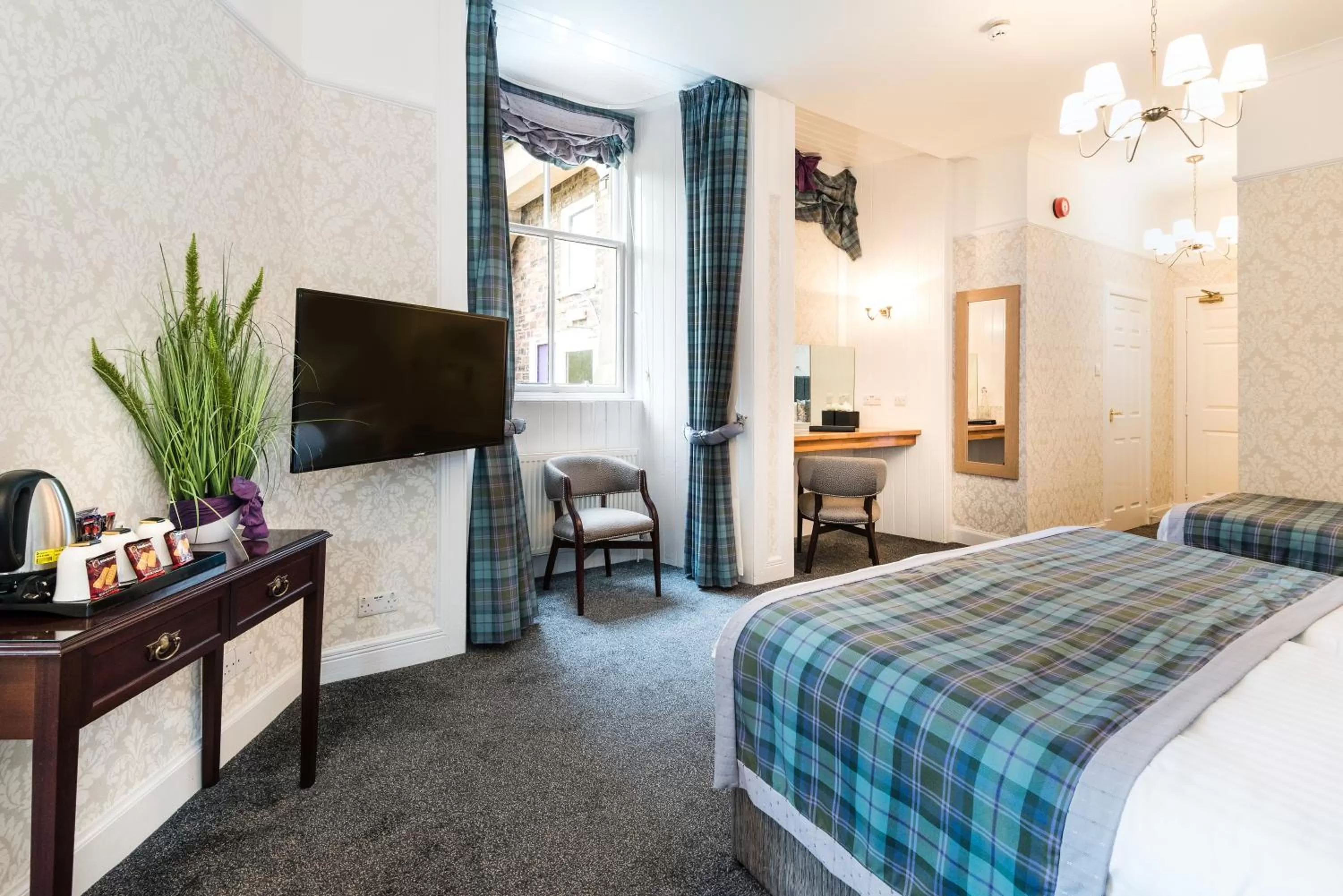 Bed in The Atholl Palace