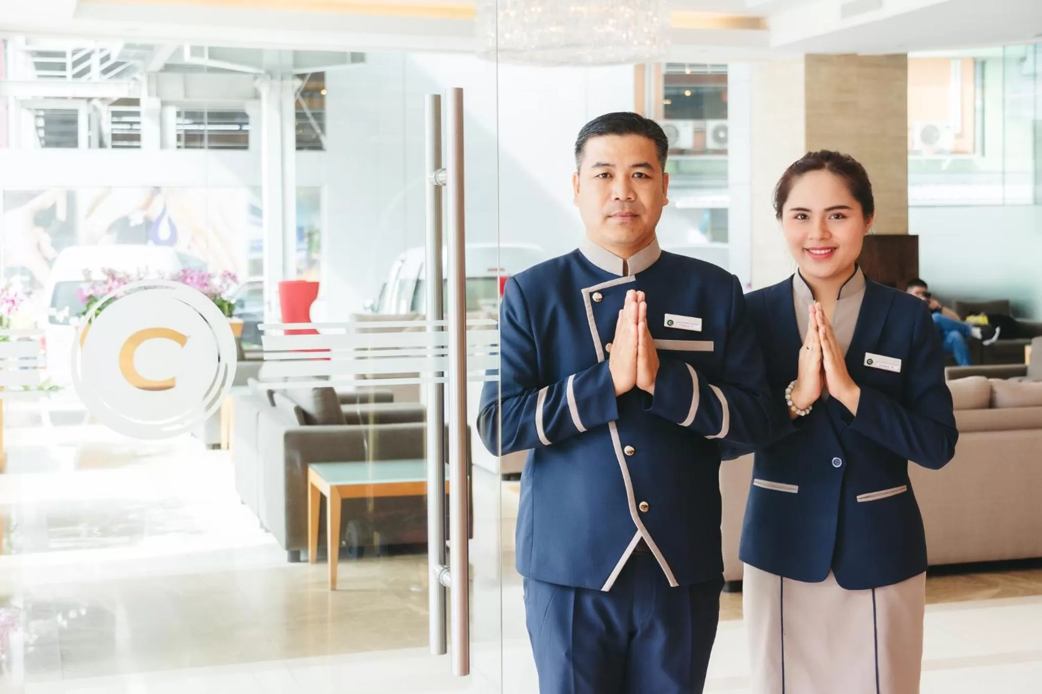 Lobby or reception in Column Bangkok Hotel