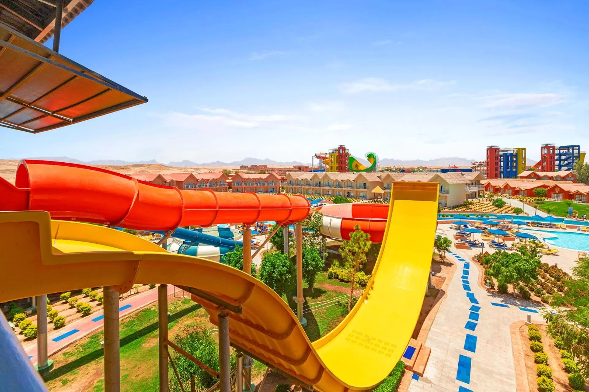 Aqua park in Neverland City Hurghada - Pickalbatros