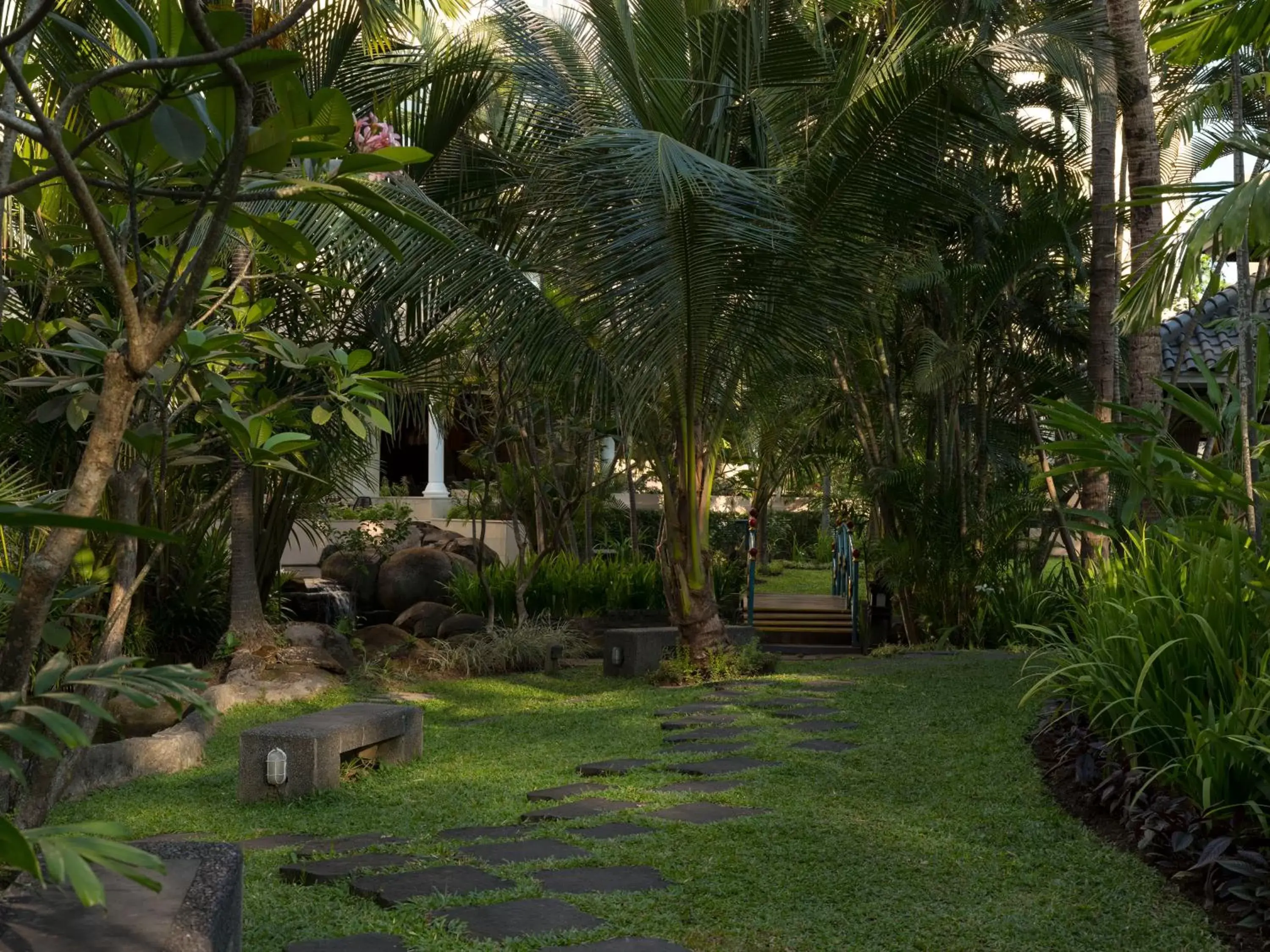 Garden in Melia Purosani Yogyakarta