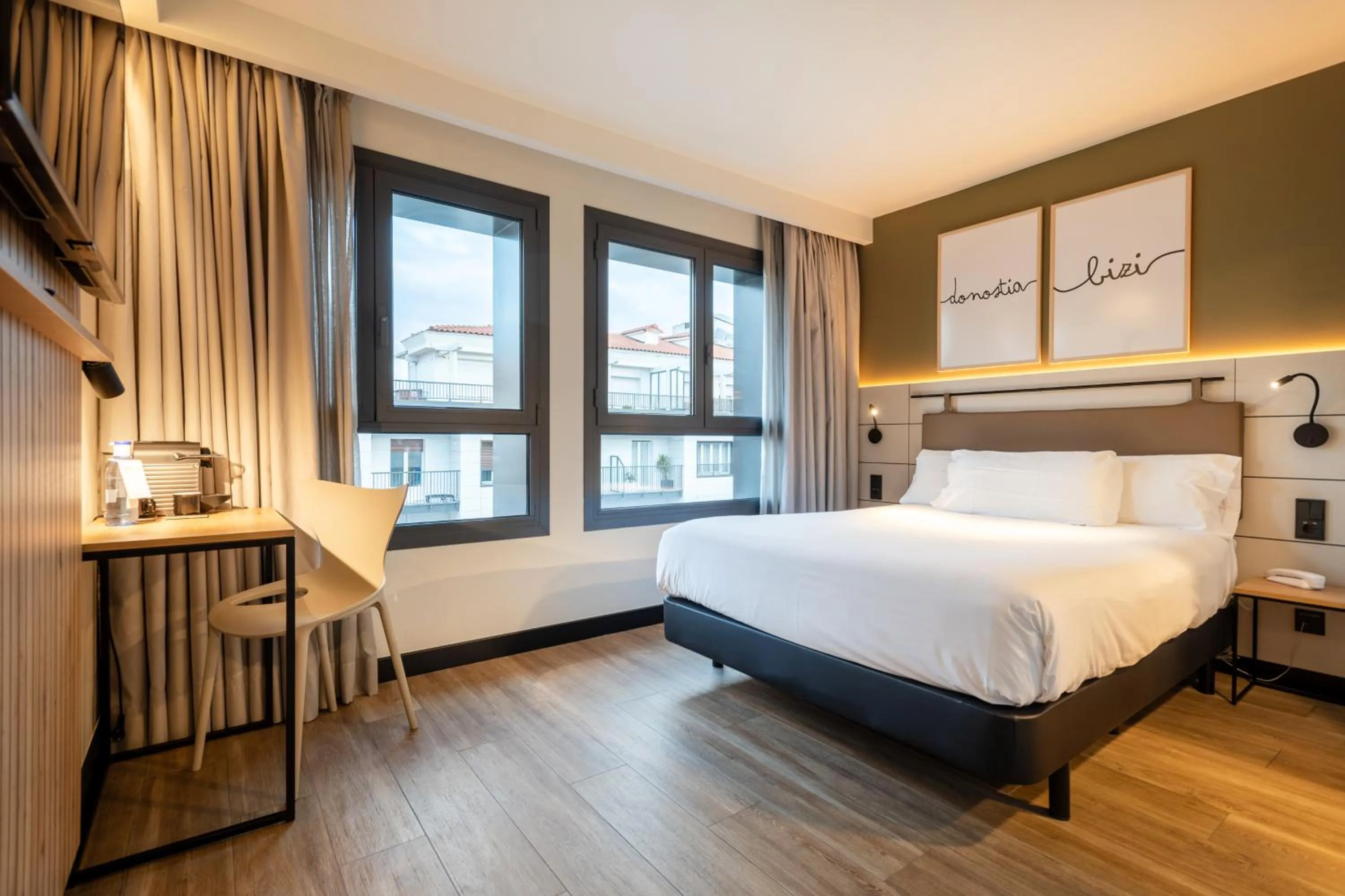 Bed in Hotel Bed4U Zurriola San Sebastian