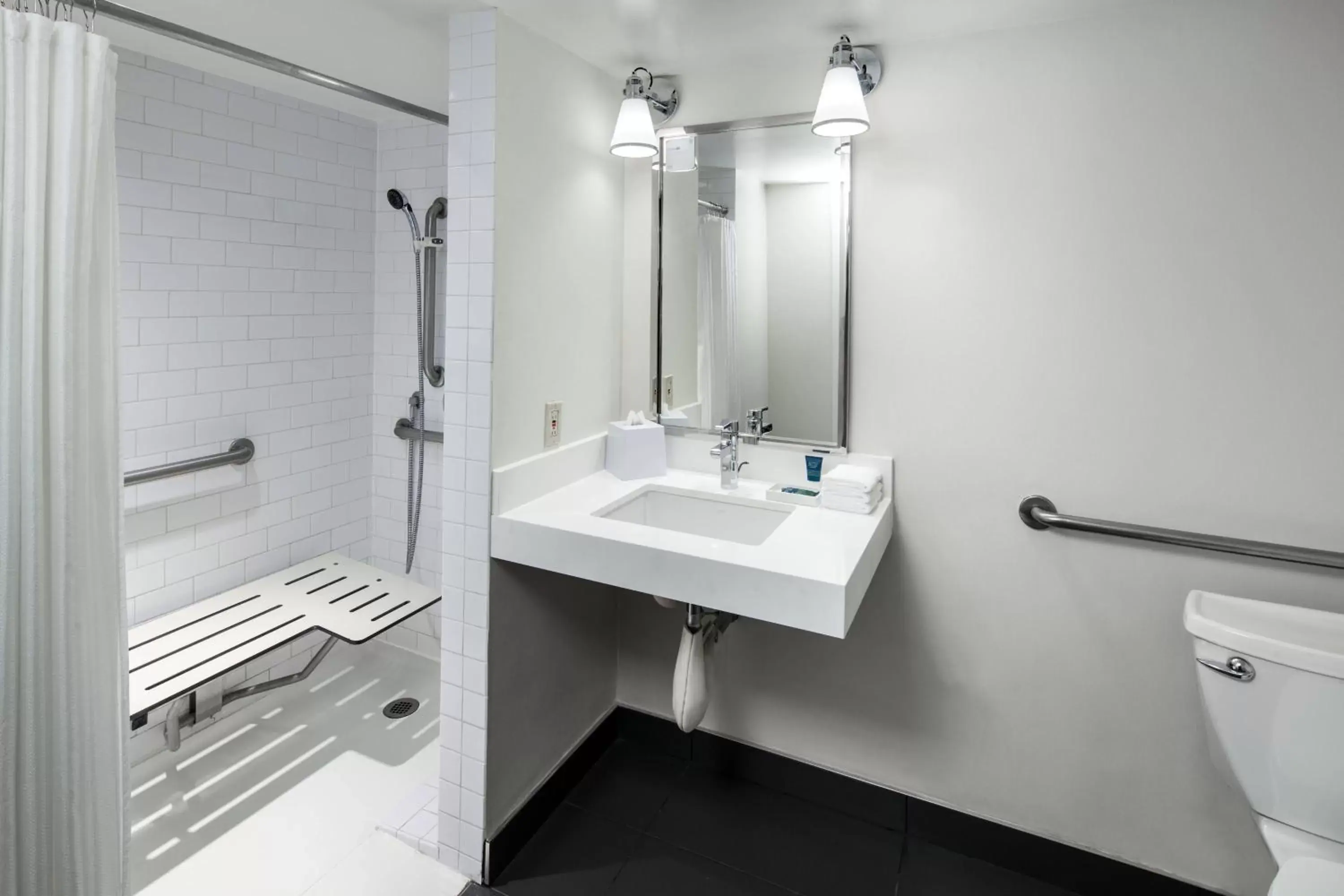 Bathroom in Four Points by Sheraton Los Angeles International Airport