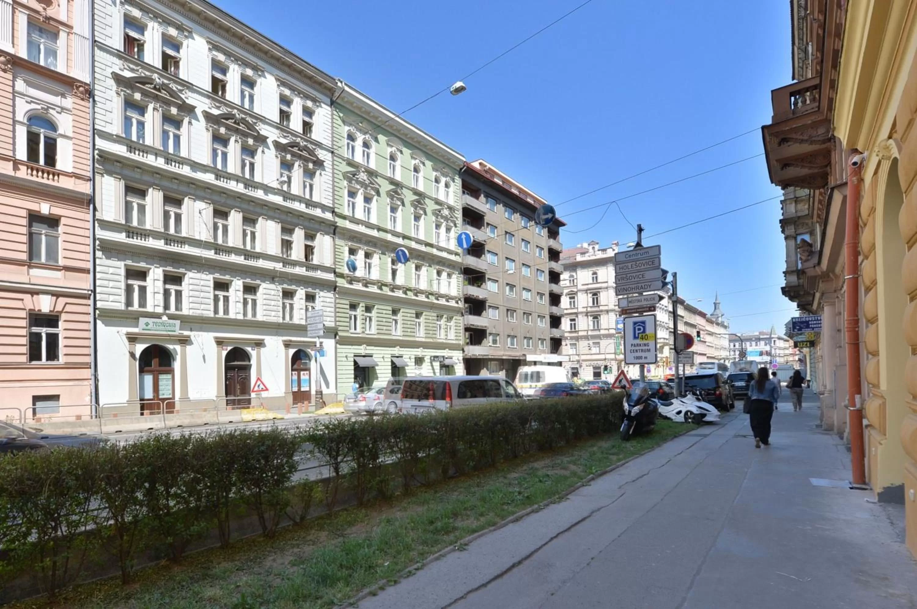 Property building in Legerova 33 Apartments