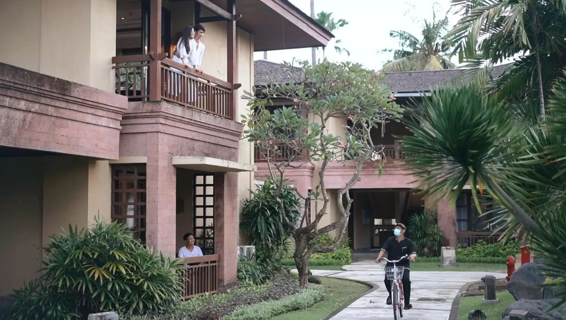 Balcony/Terrace, Property Building in The Patra Bali Resort & Villas - CHSE Certified