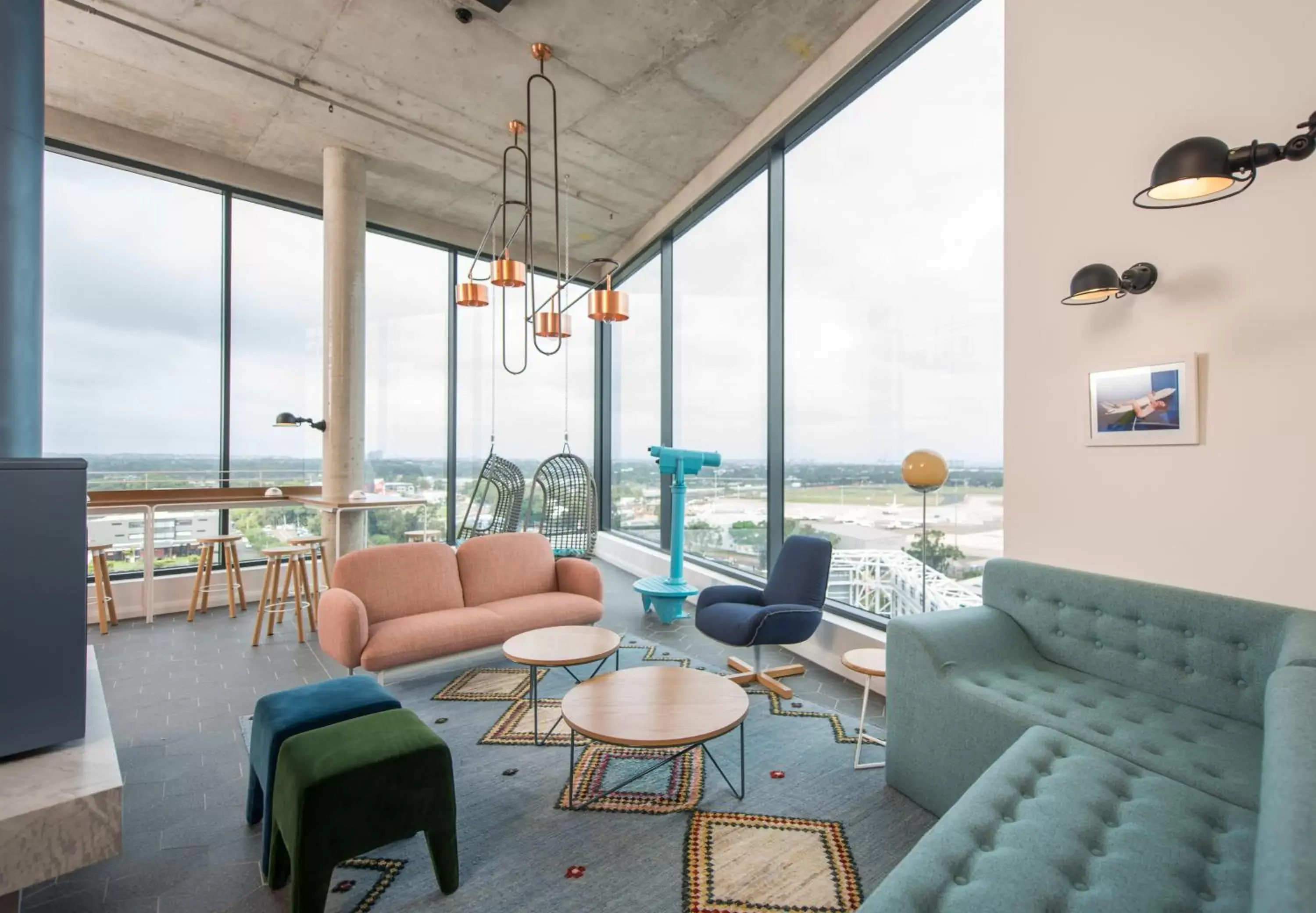 Lobby or reception, Seating Area in Citadines Connect Sydney Airport