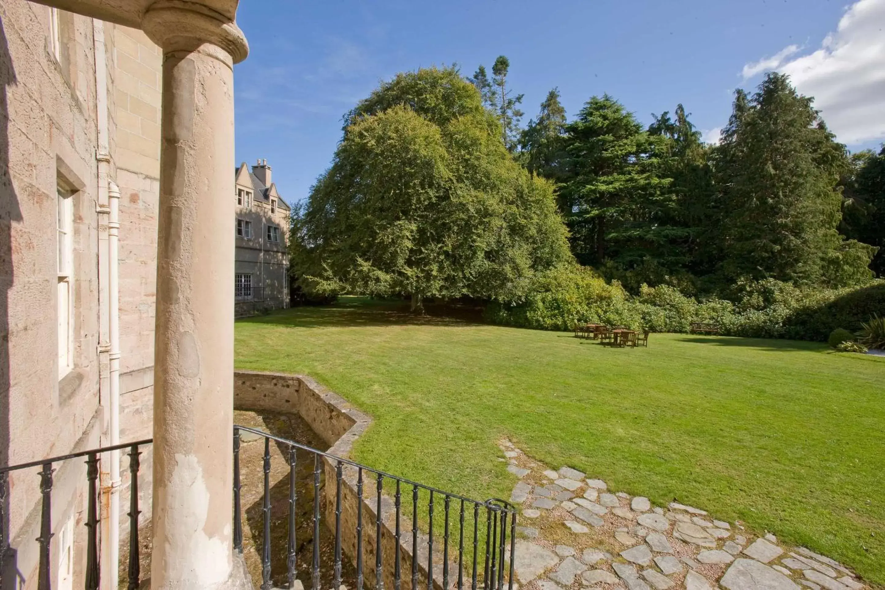 Garden in Muthu Newton Hotel (Near Inverness Airport)