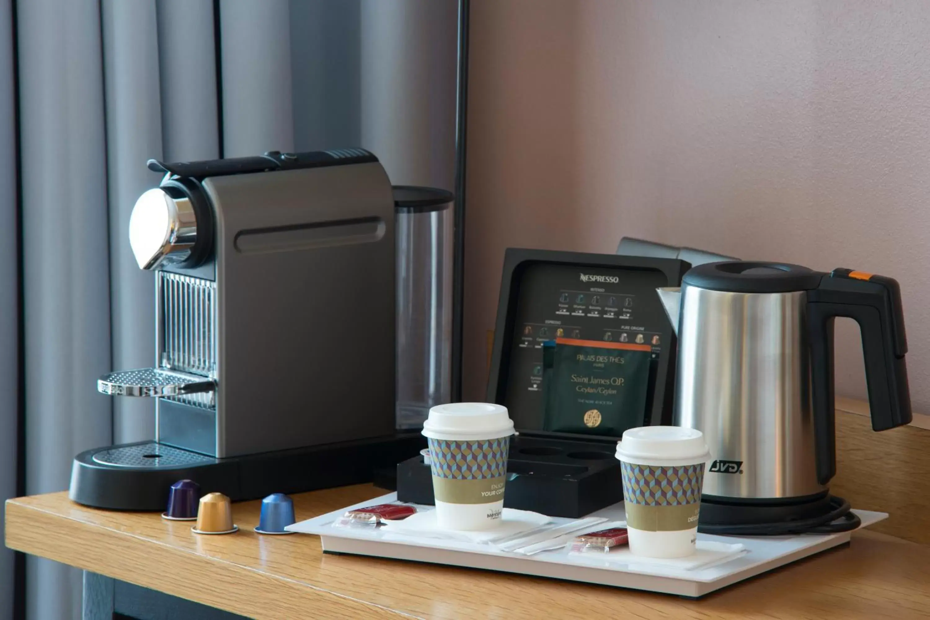 Coffee/tea facilities in Mercure Montpellier Centre Antigone