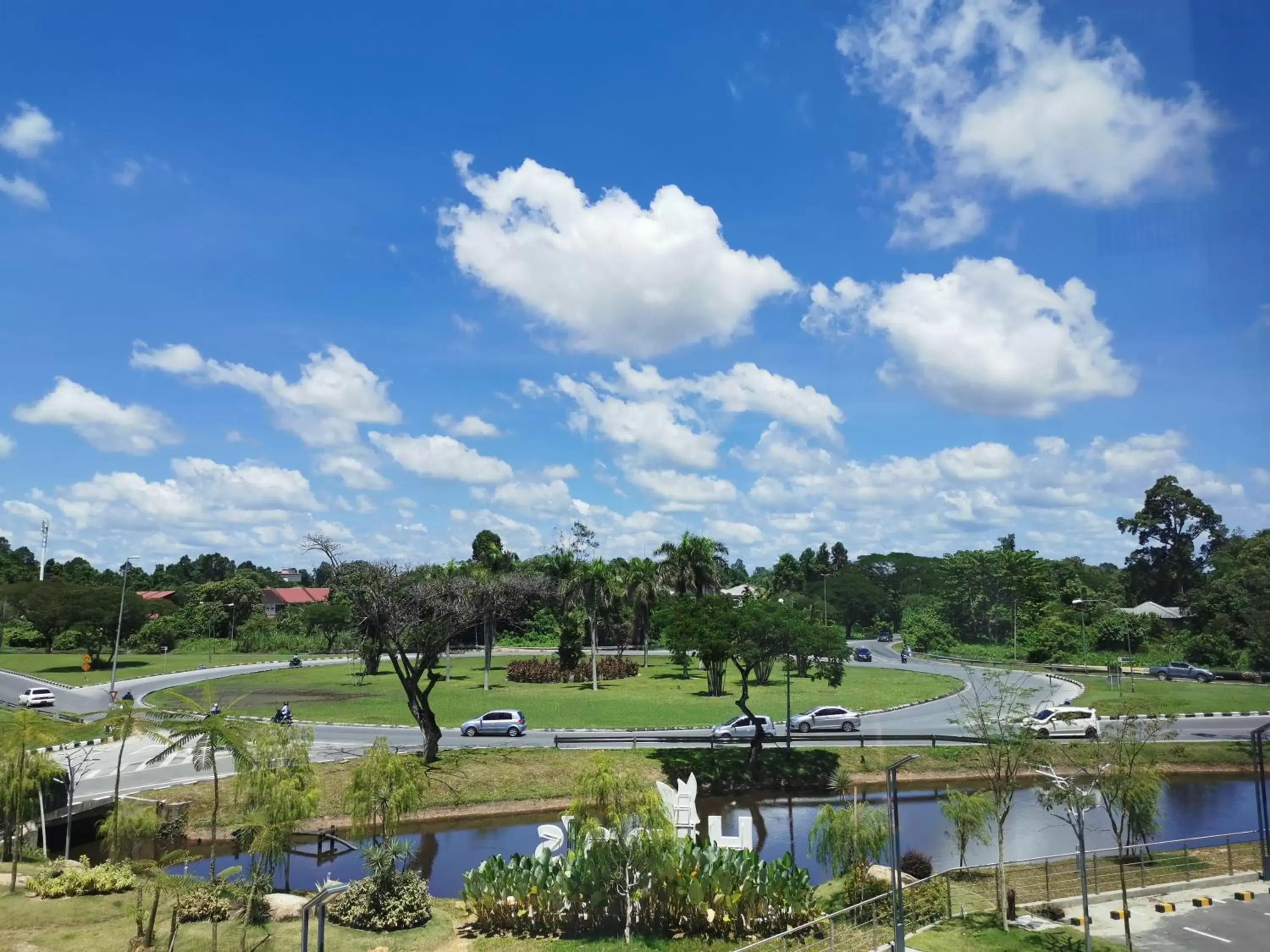 View (from property/room), Pool View in Otel Hotel Sibu