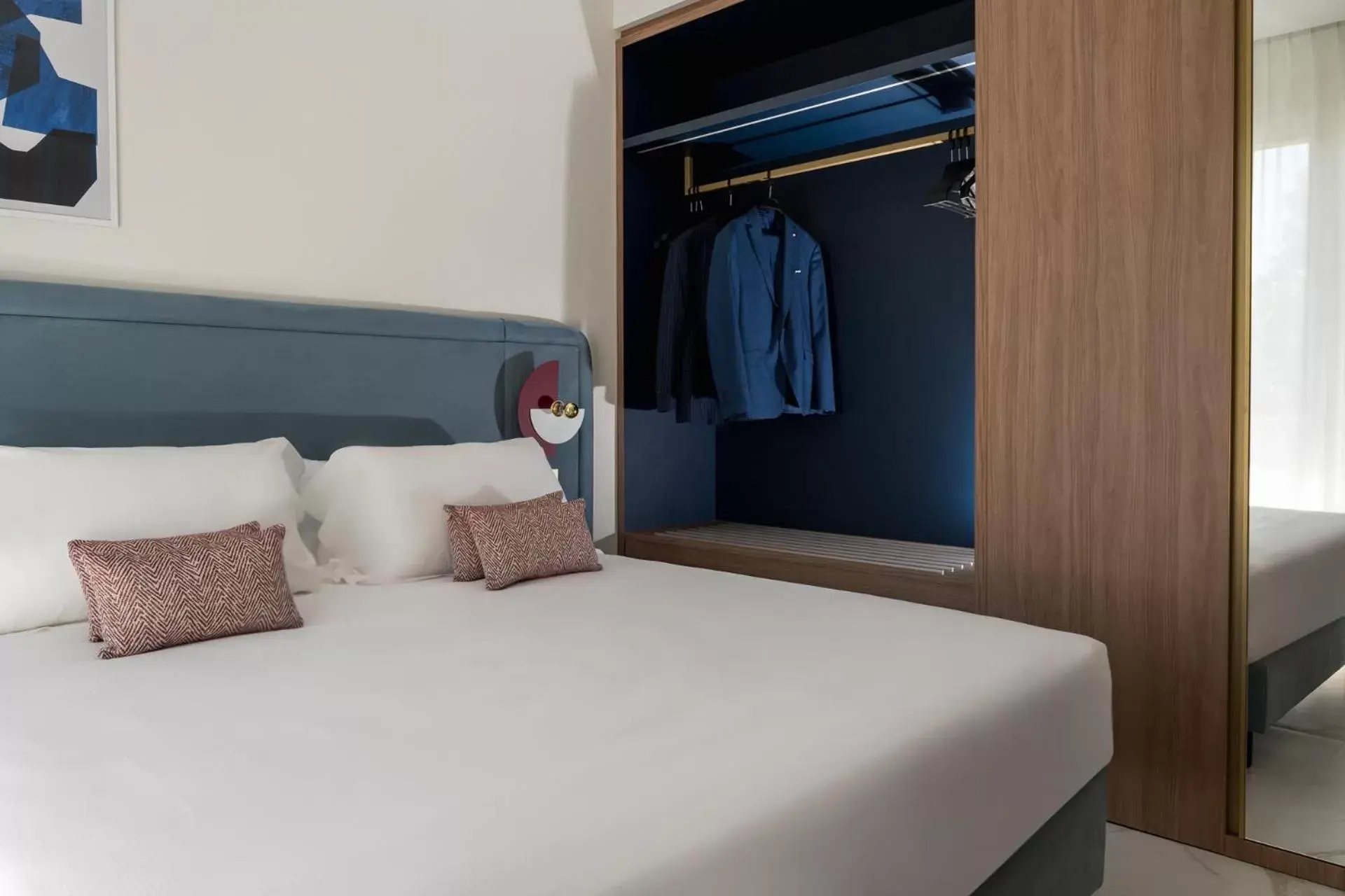 Bedroom, Bed in Parioli Hotel Rimini