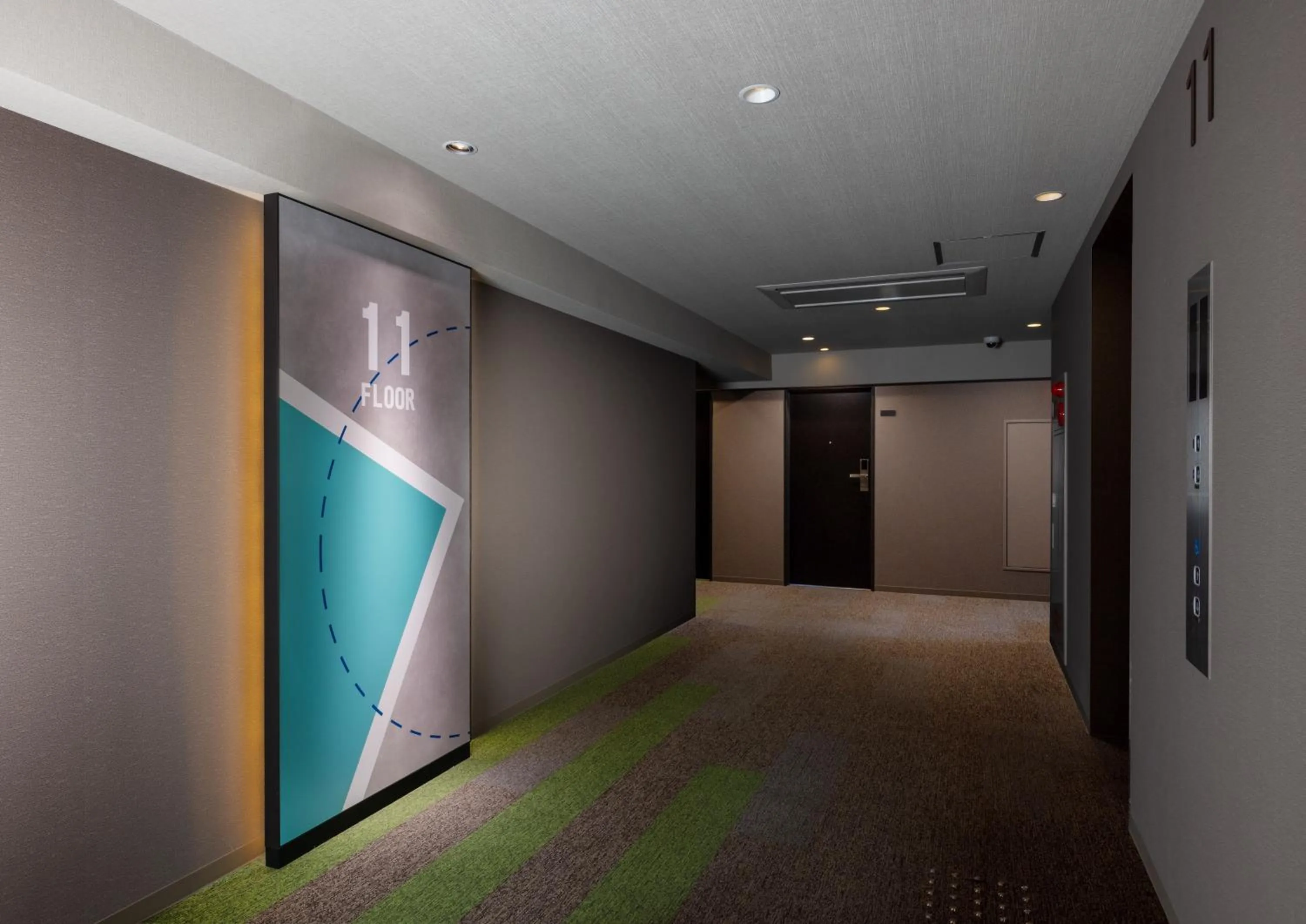 elevator in ibis Budget Osaka Umeda