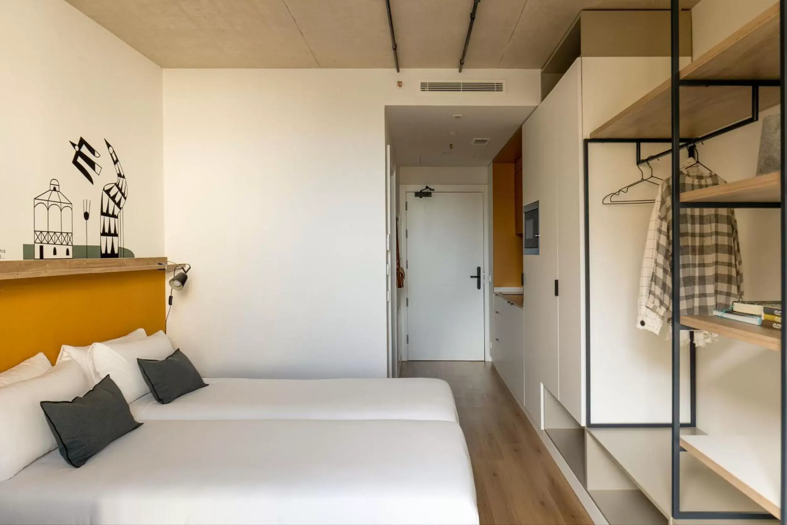 Bed in Kora Green City - Aparthotel Passivhaus