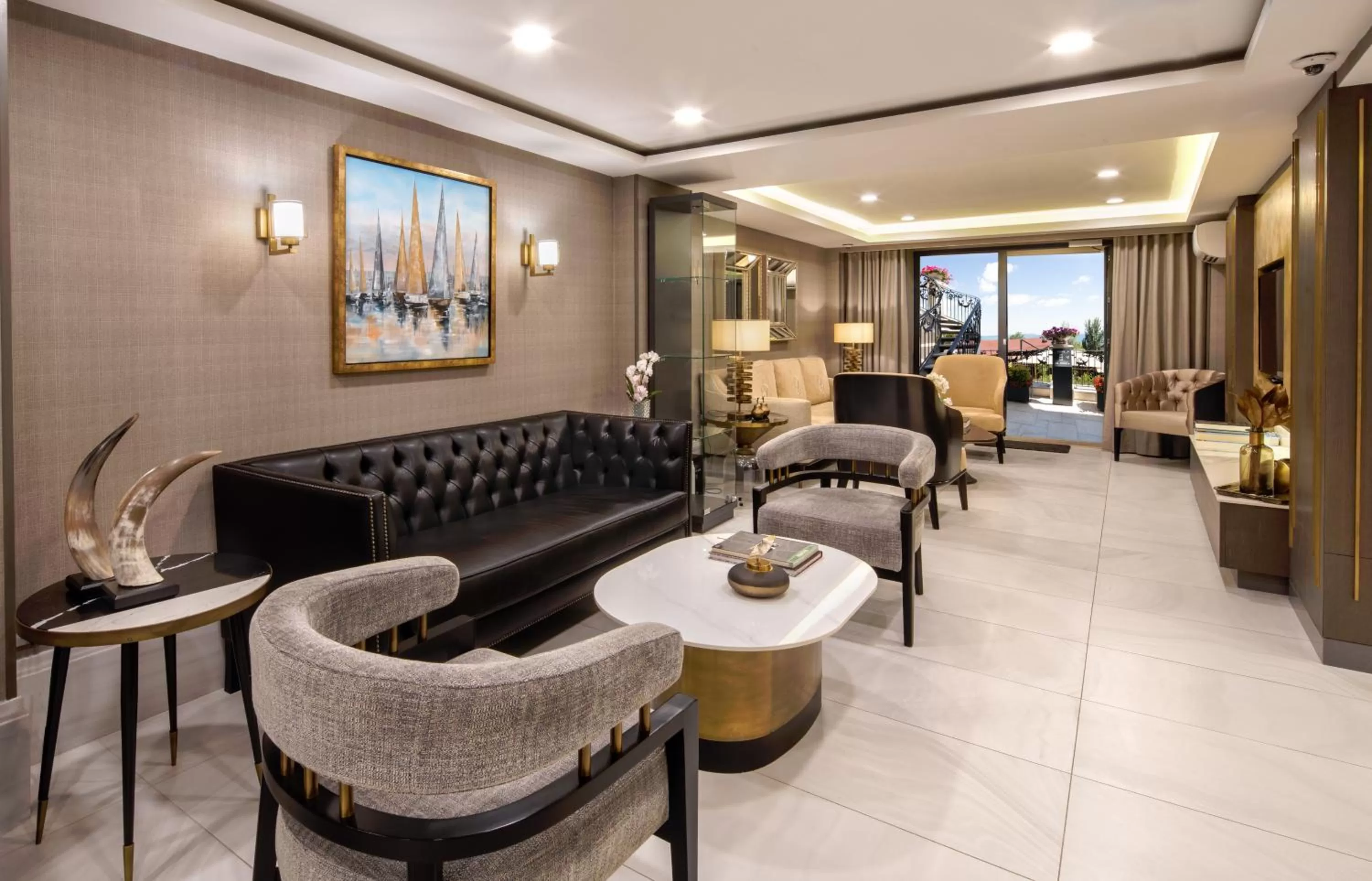 Lounge or bar in Mula Hotel