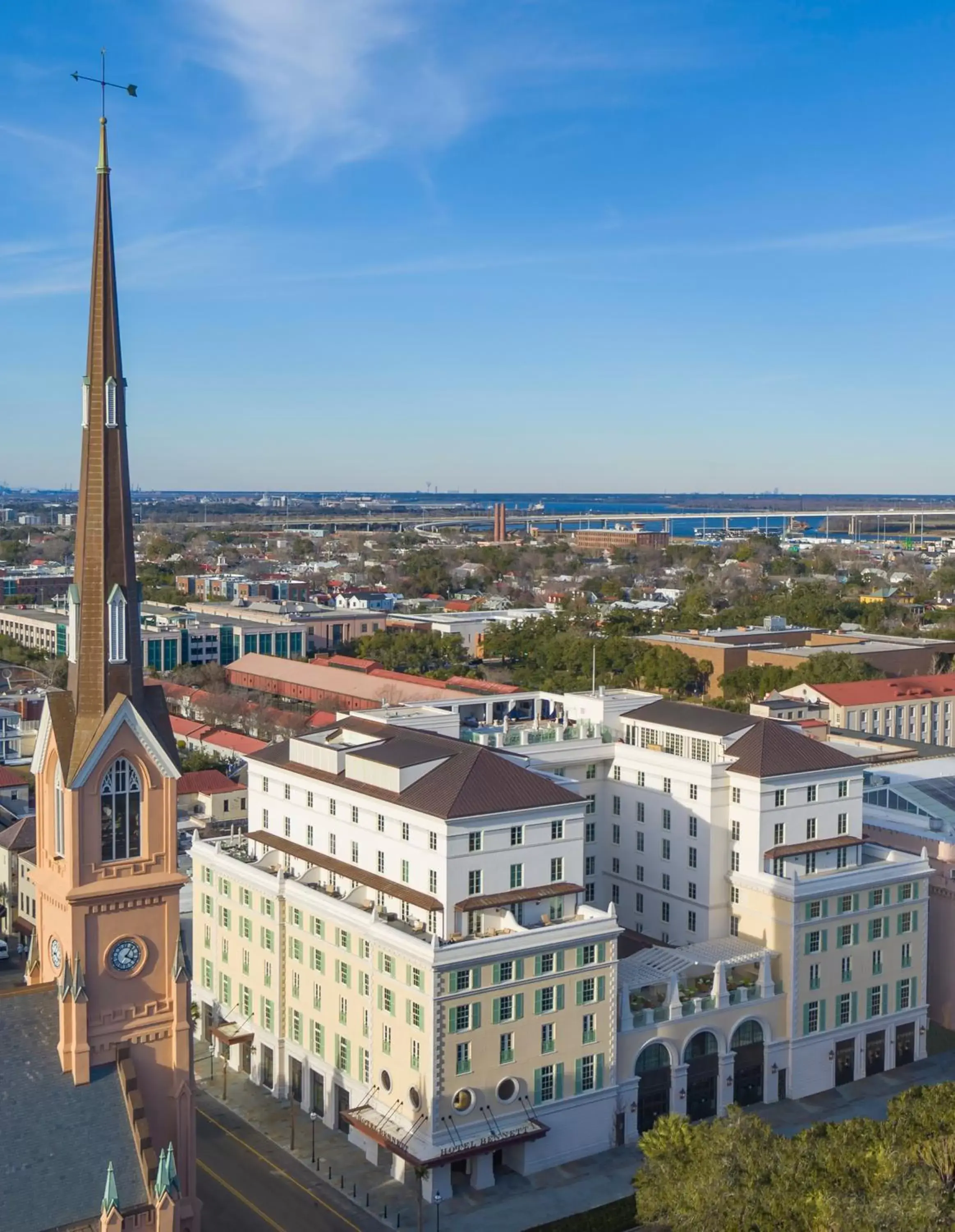 Property building in Hotel Bennett Charleston