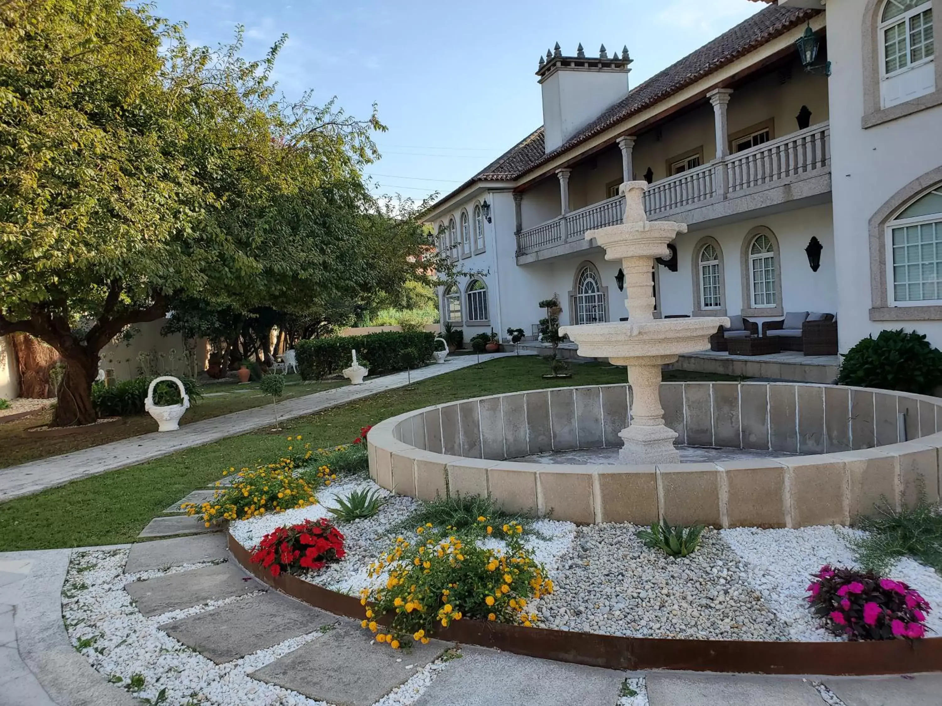 Garden, Property Building in Hotel O'Pazo