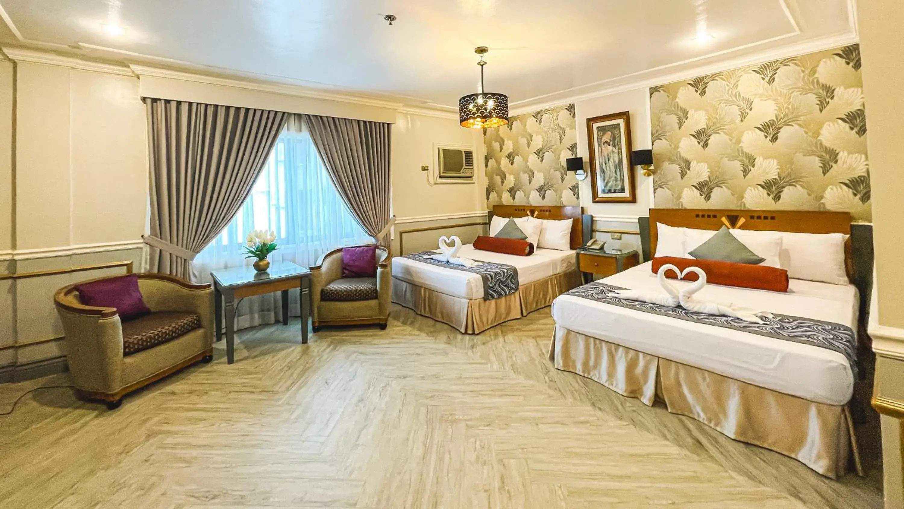 Bed in Miramar Hotel