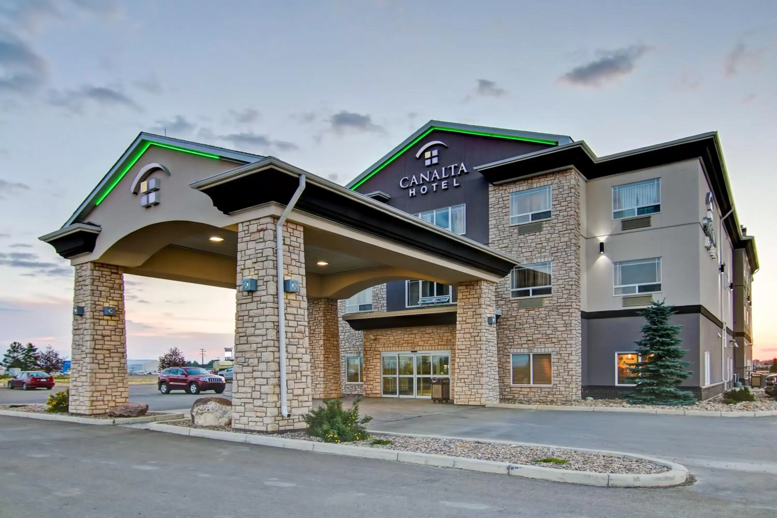Property building in Canalta Hotel Assiniboia