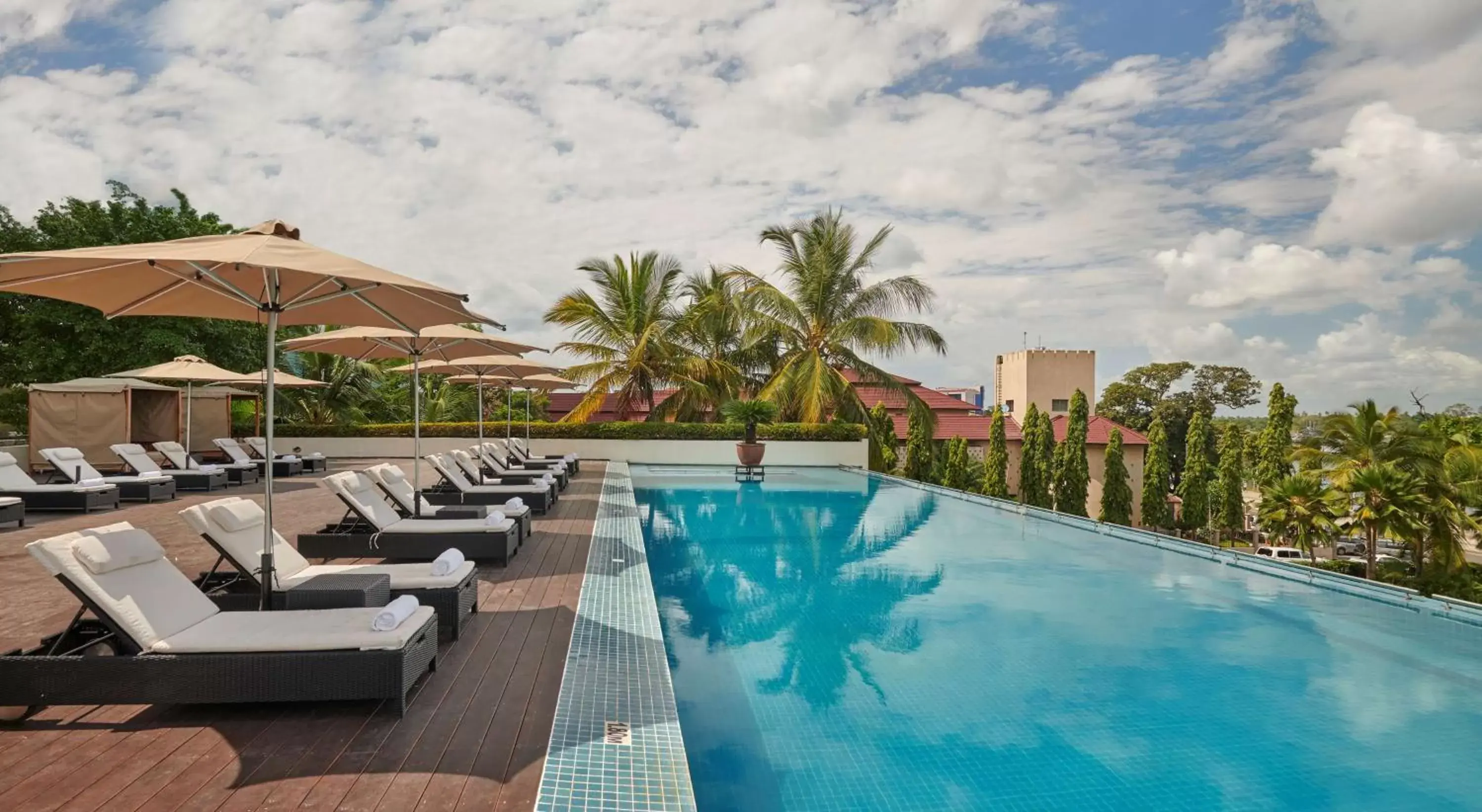 Swimming Pool in Hyatt Regency Dar es Salaam, The Kilimanjaro