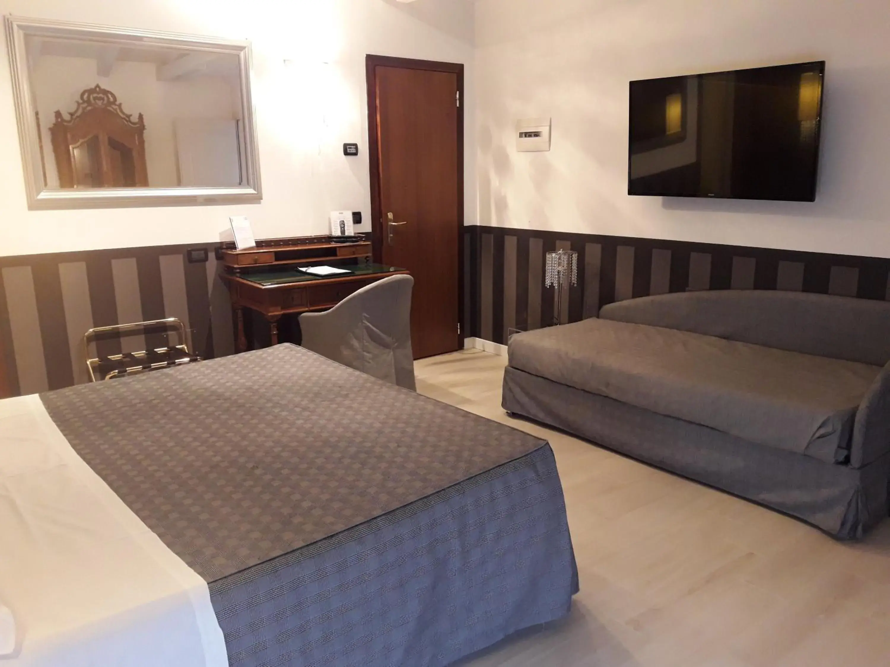 Bed in Savoia Hotel Country House Bologna