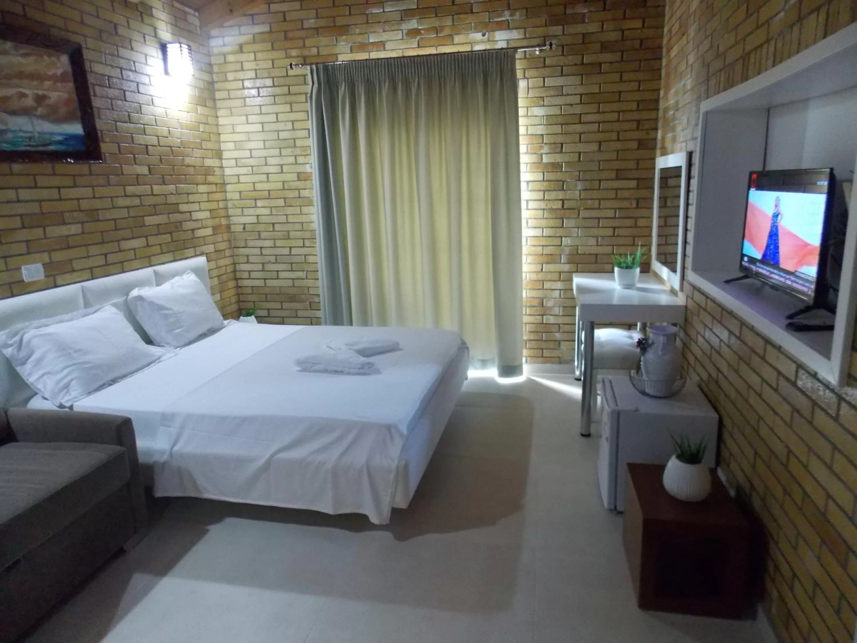 Bed in Hotel Piccolino