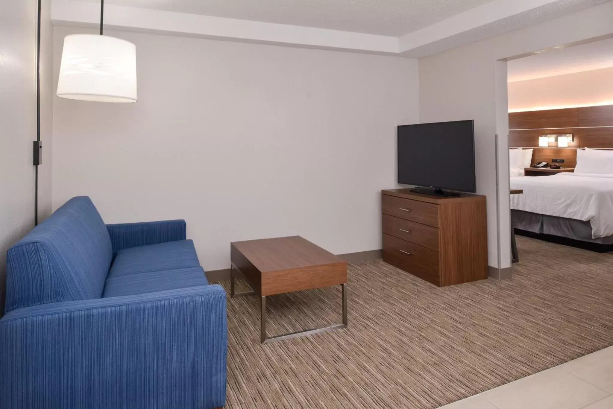 Photo of the whole room, TV/Entertainment Center in Holiday Inn Express Towson- Baltimore North, an IHG Hotel