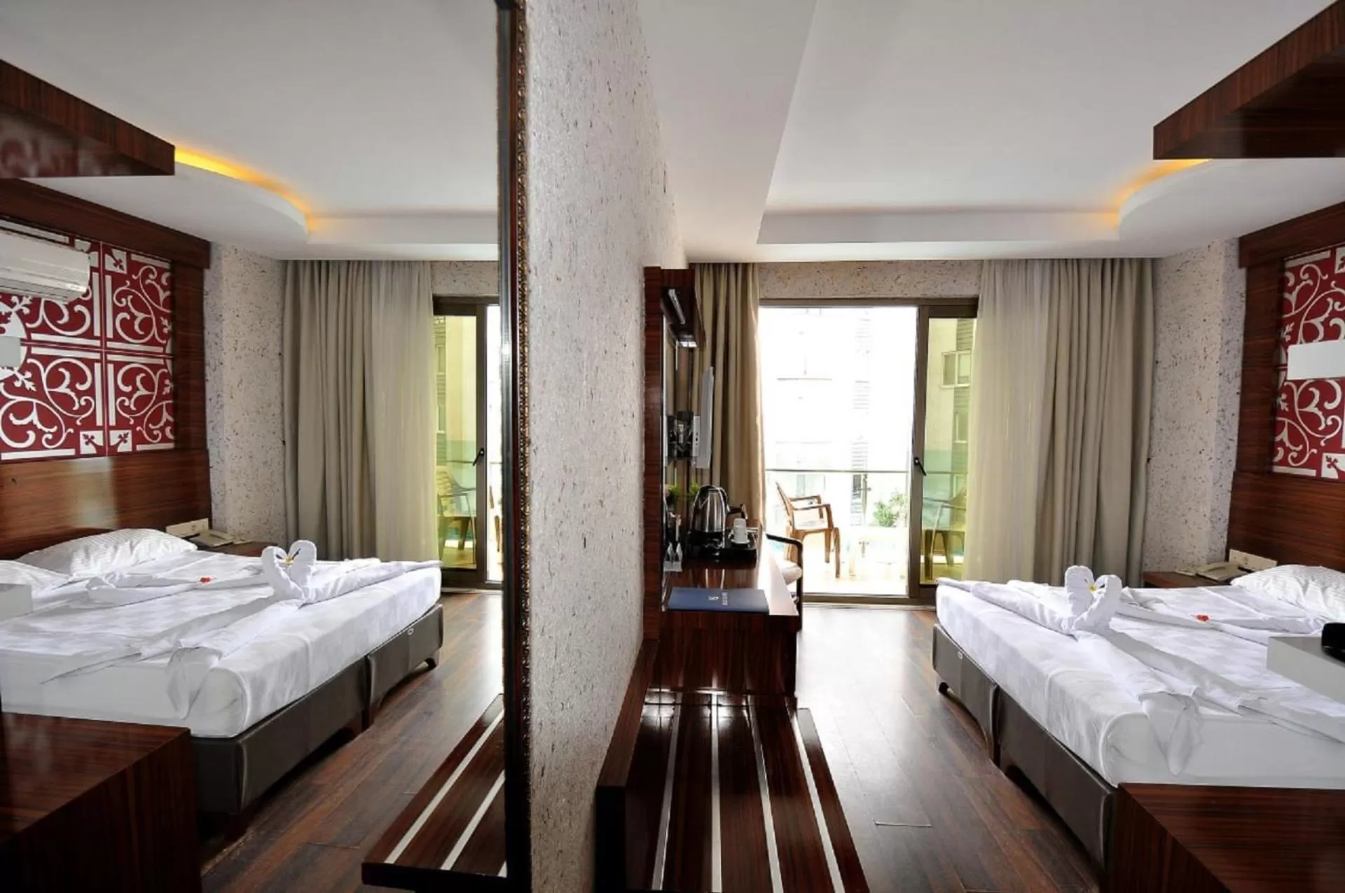 Photo of the whole room, Bed in UK BLUE COAST HOTEL Adult Only