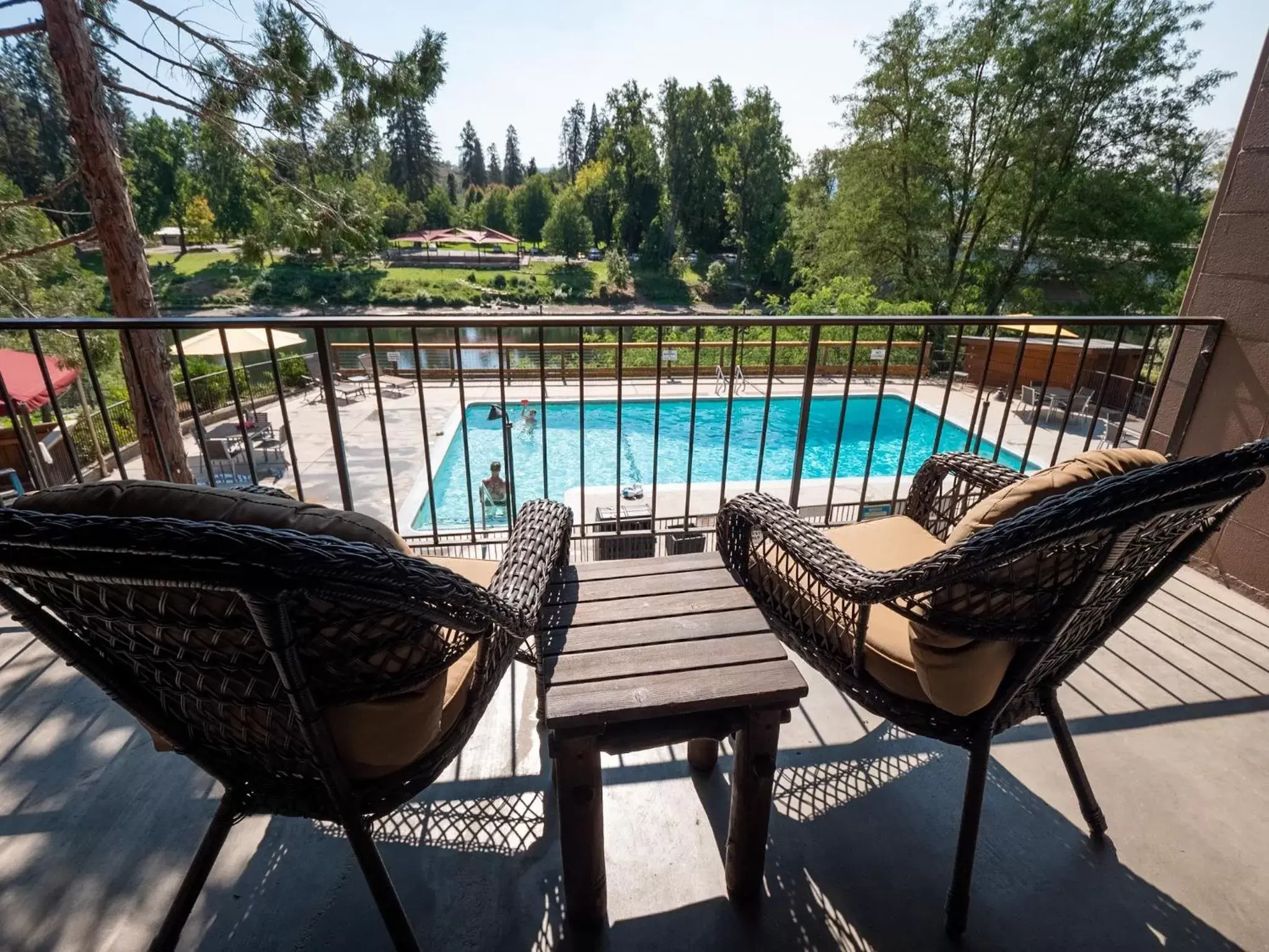 Pool View in The Lodge at Riverside