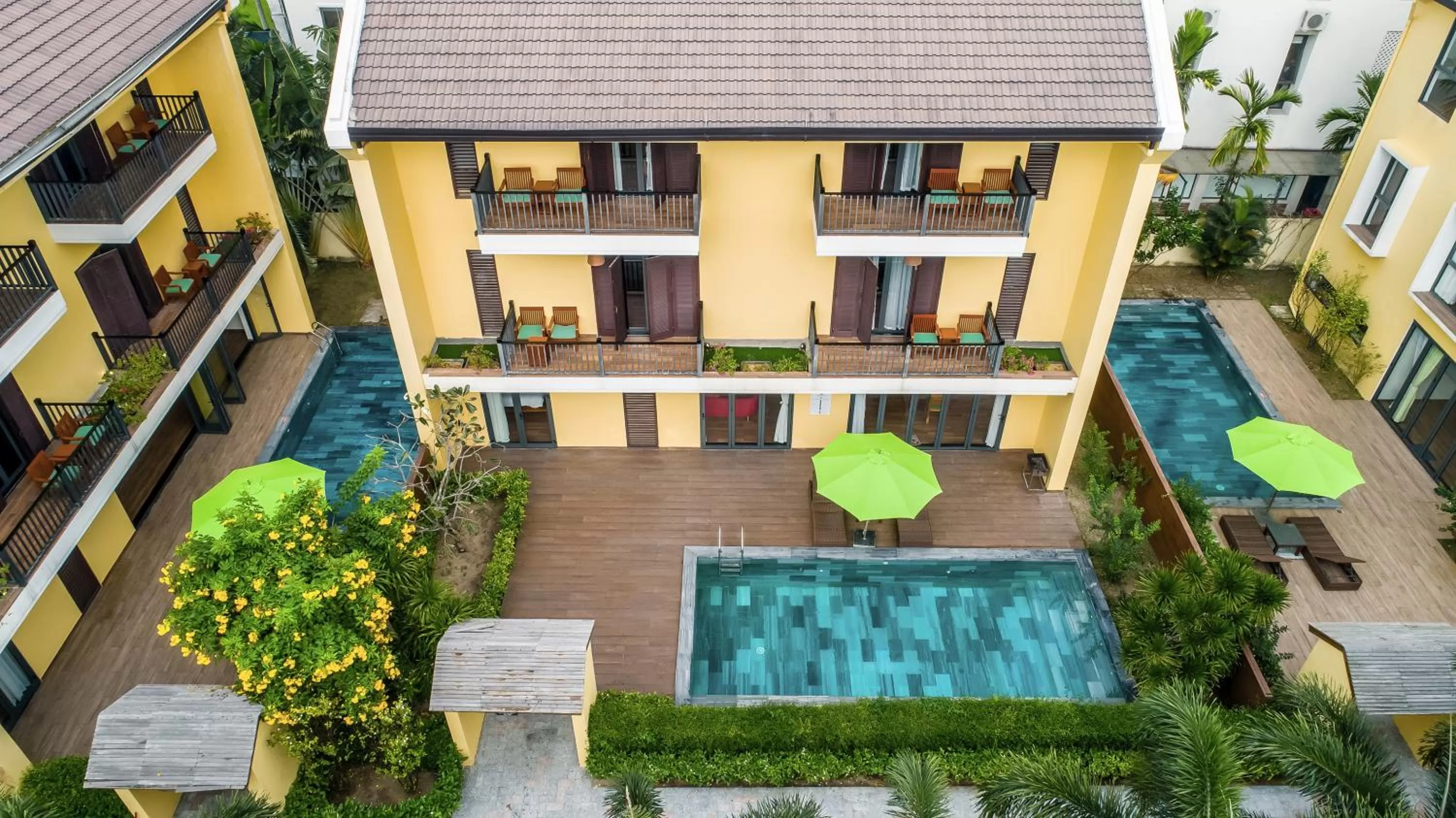 Property building, Pool View in Palm Village Hoian - STAY 24H