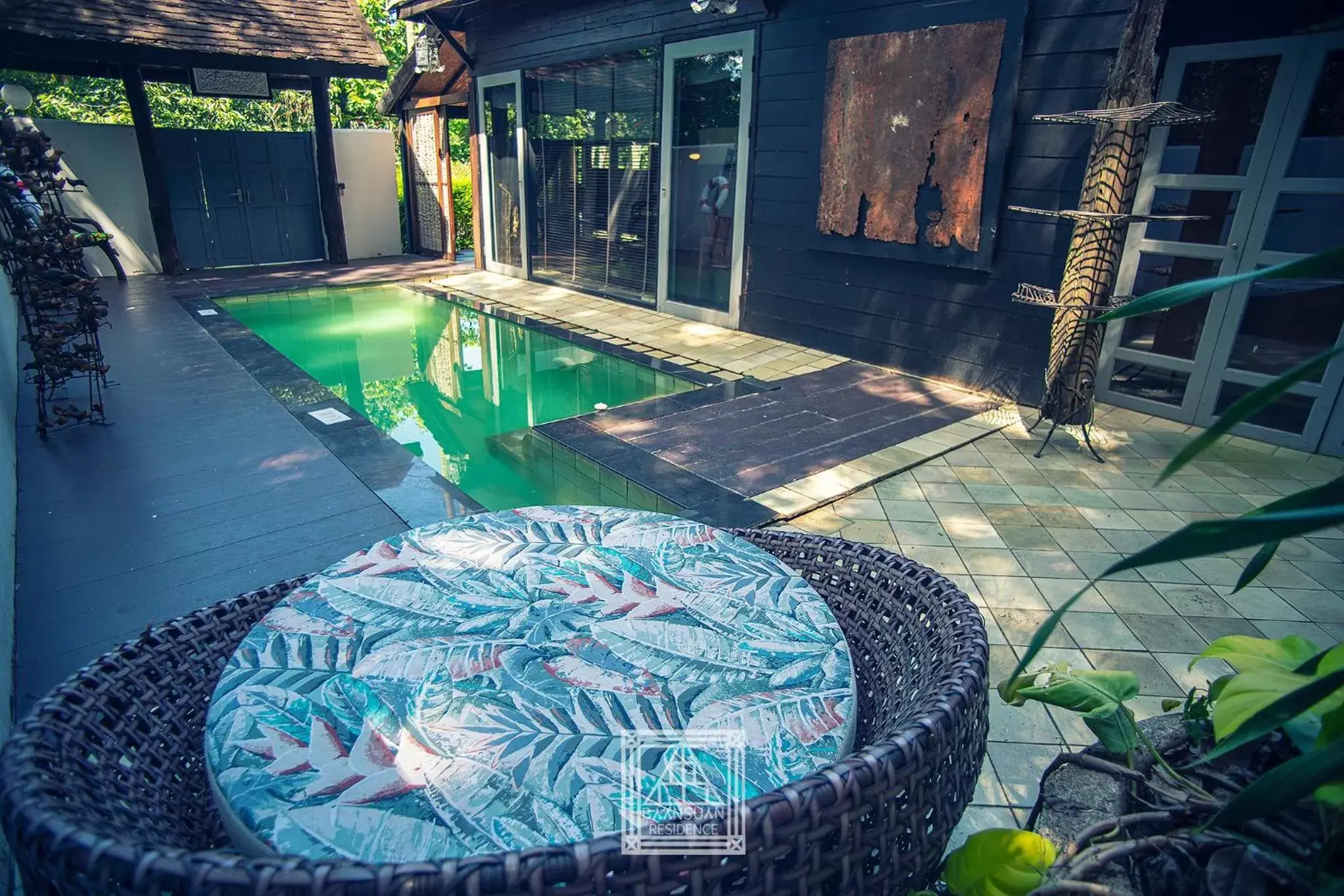 Swimming pool in Baan Suan Residence เฮือนพักบ้านสวน Swimming pool in Baan Suan Residence เฮือนพักบ้านสวน