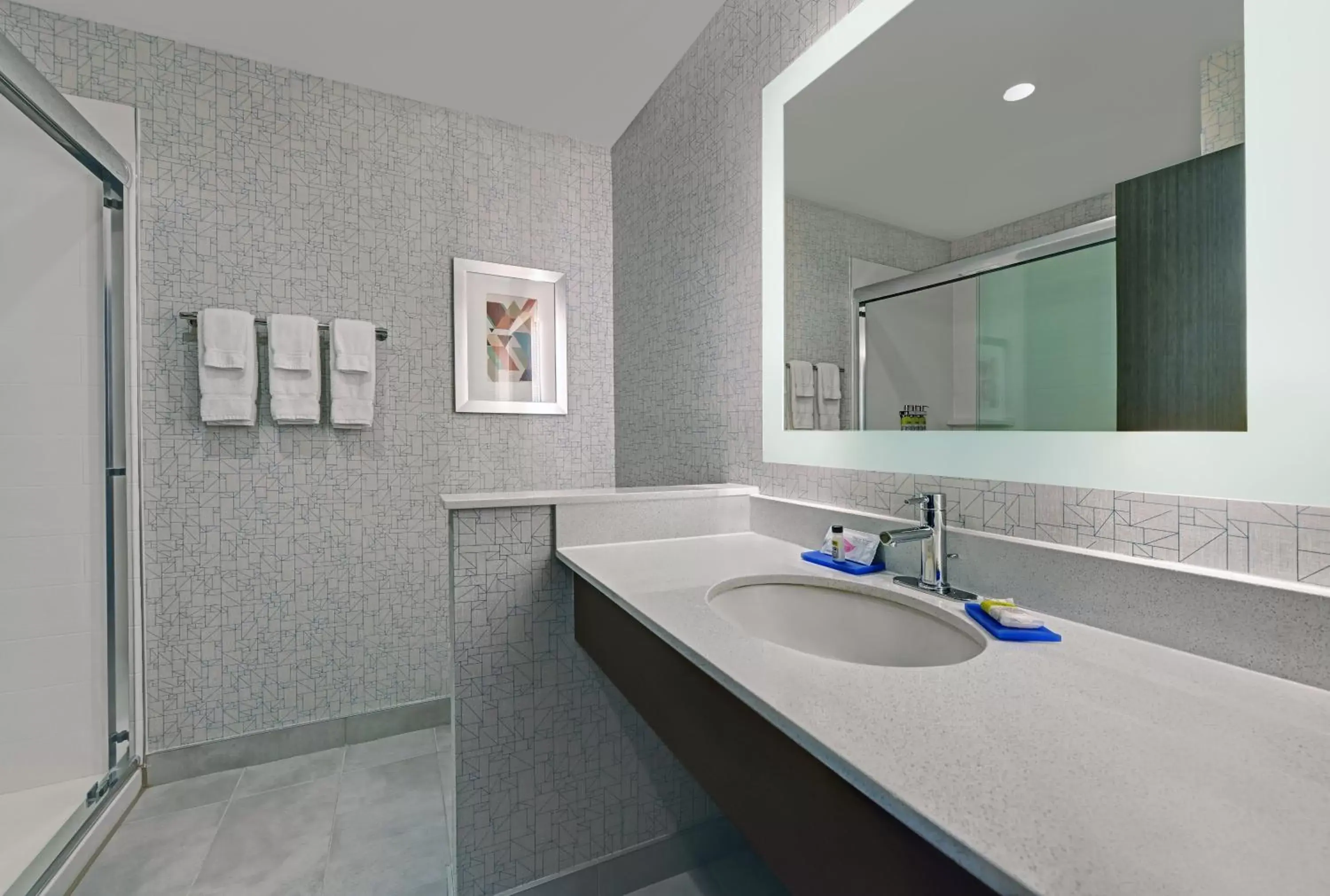 Bathroom in Holiday Inn Express & Suites Memorial – CityCentre, an IHG Hotel
