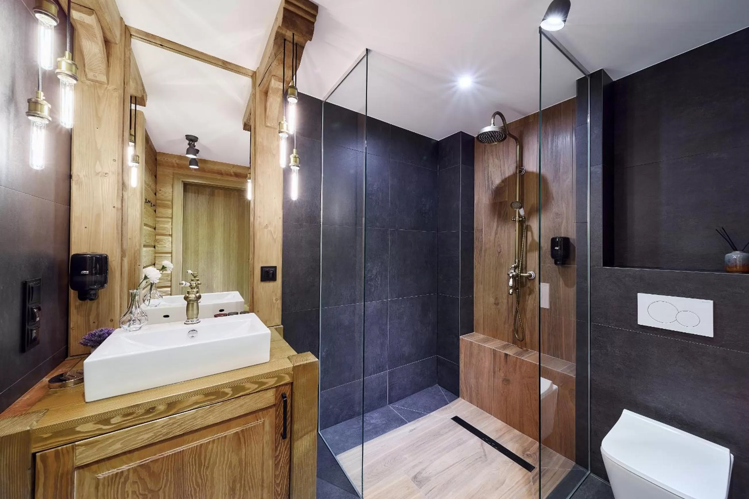 Bathroom in Aparthotel Giewont