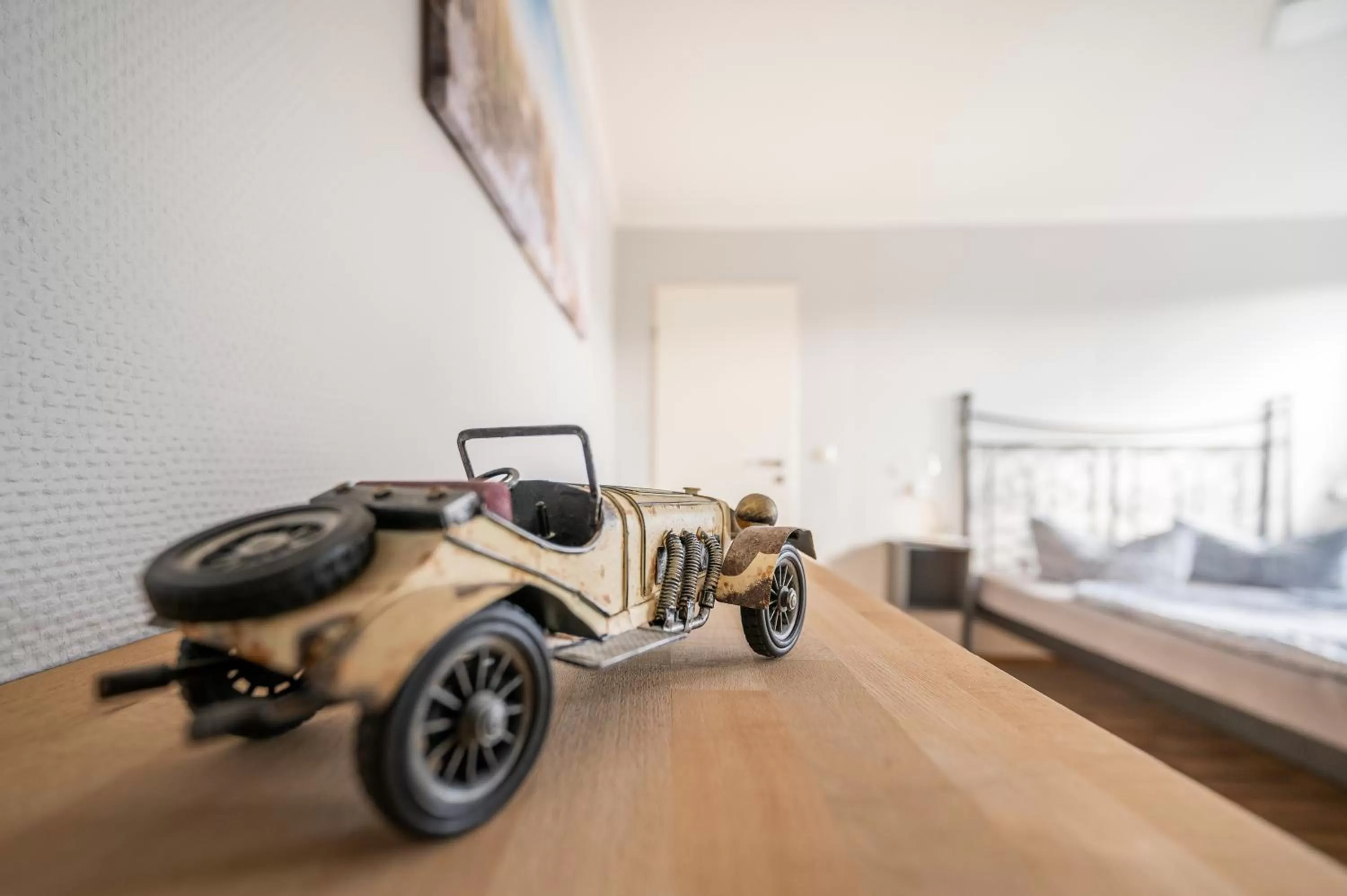 Bed in Haus Ferienglück Sauna im Haus